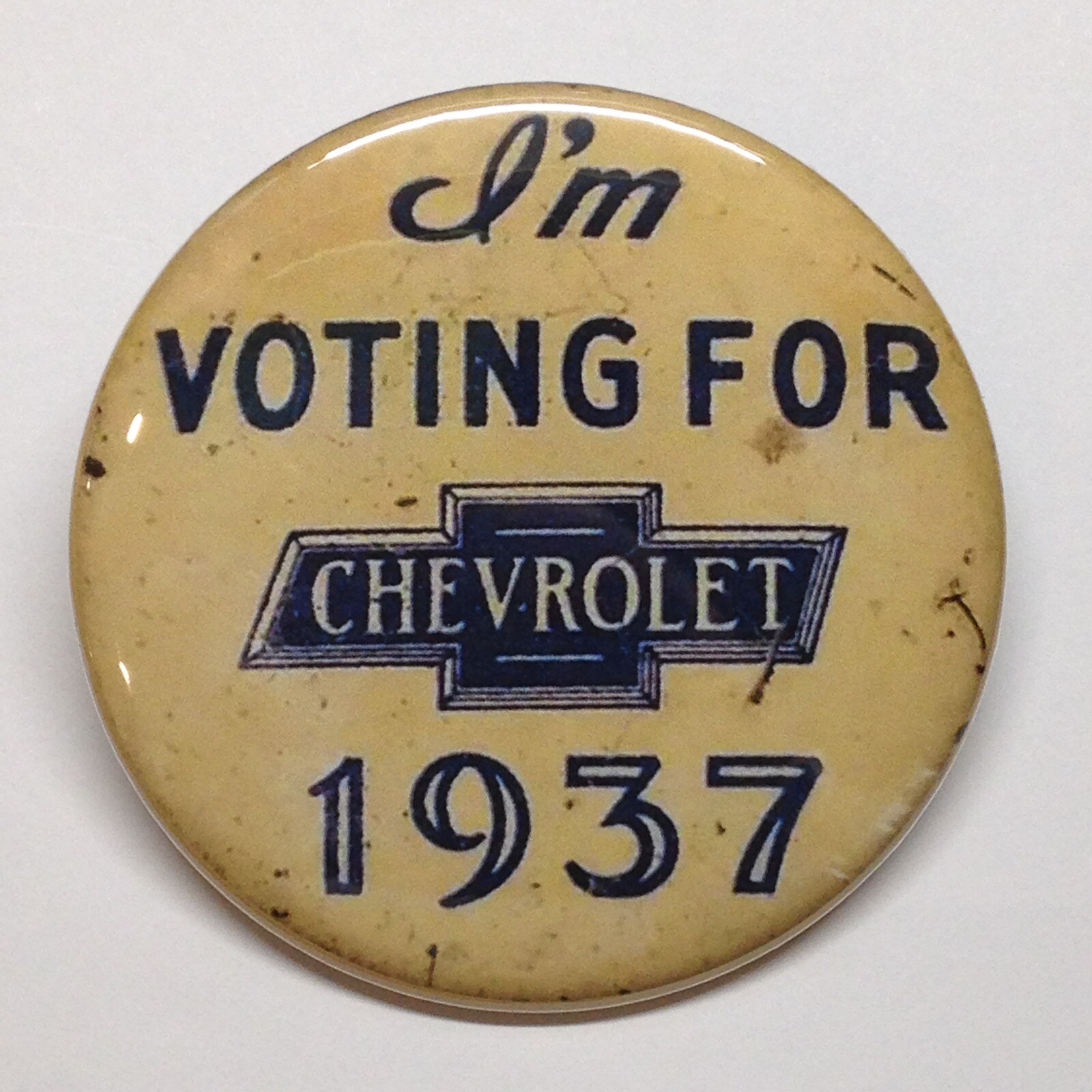 1937 Chevrolet Advertising Pocket Mirror Vintage Style