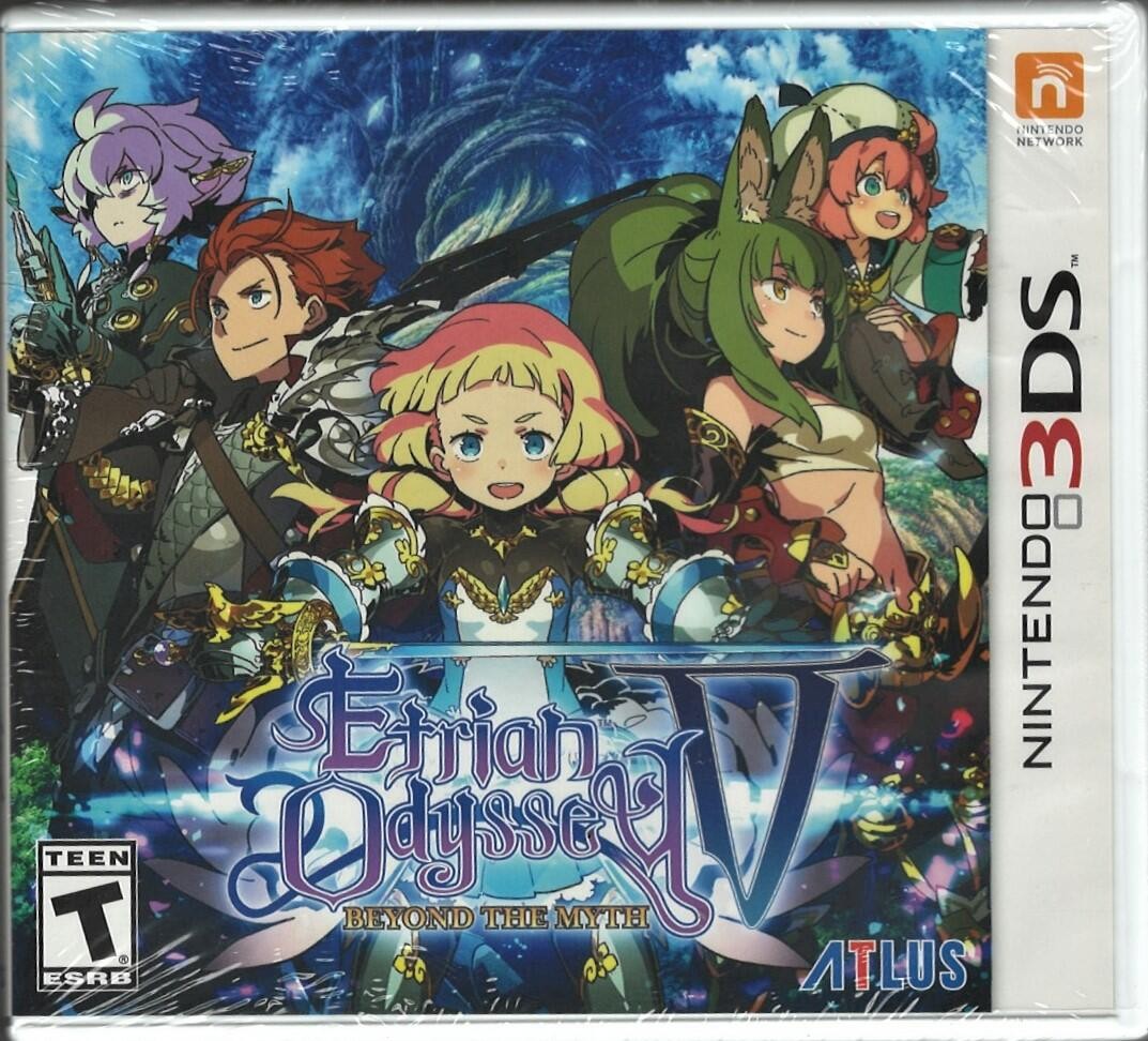 Etrian Odyssey V: Beyond The Myth 3DS (Brand New Factory Sealed US Version) Nint