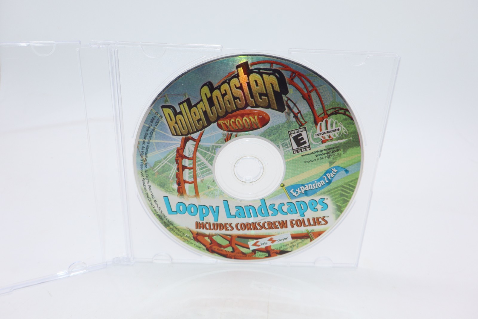 Roller Coaster Tycoon Loopy Landscapes &Corkscrew Follies Expansion Disc PC 2001