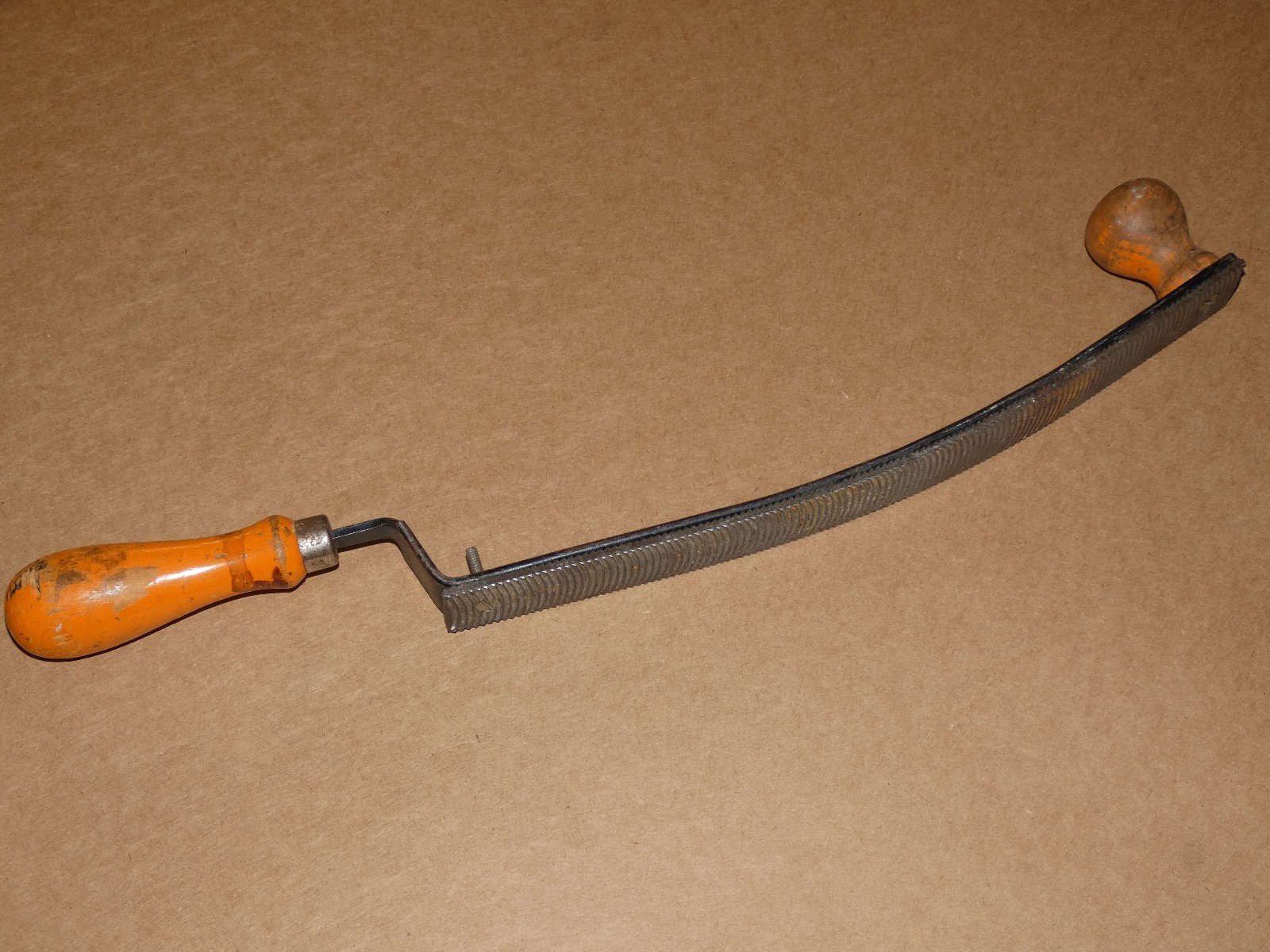 SHARP Vintage RARE Sweetheart SW Stanley Auto Body File 14” Holder w/Rasp