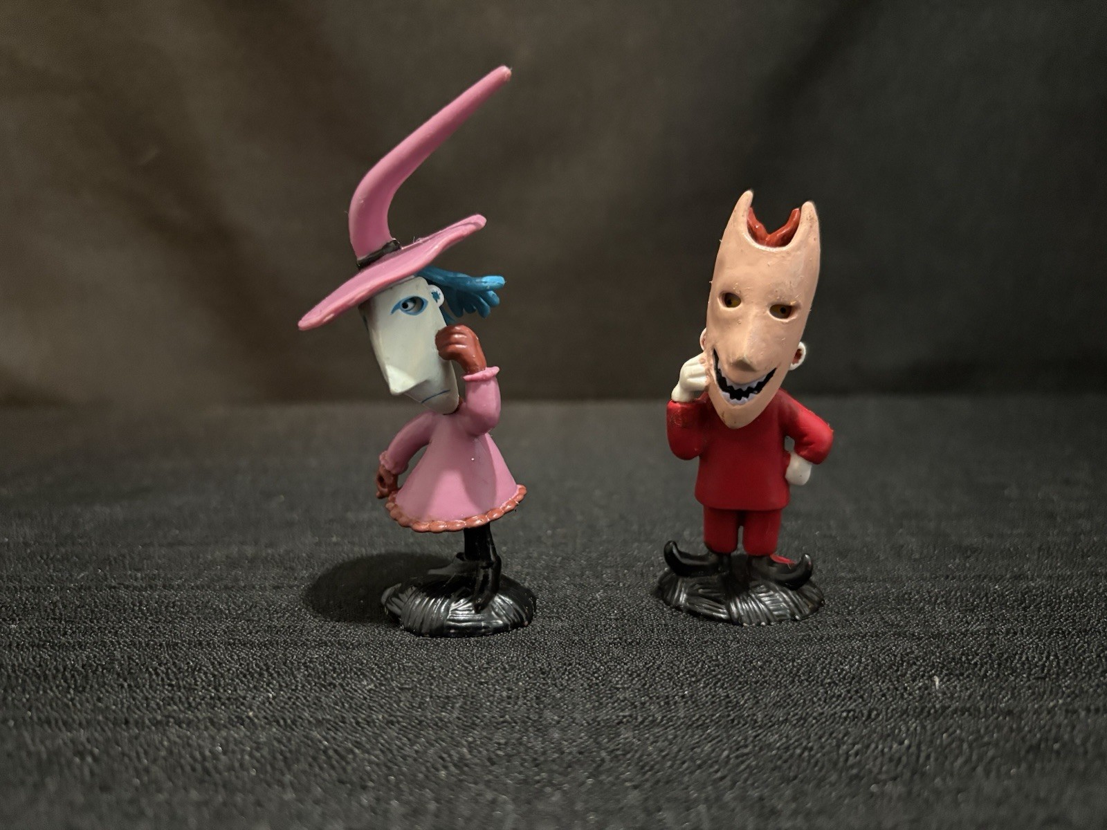 VTG 93 Halloween shock & Lock devil W/ Masks Nightmare Before Christmas Figure