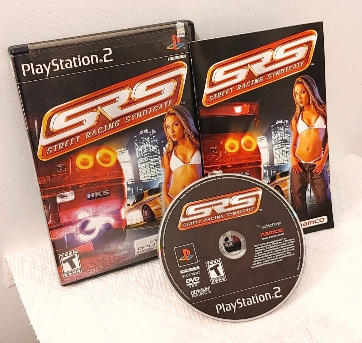 SRS Street Racing Syndicate (PlayStation 2 PS2) CIB Complete in Box - Tested