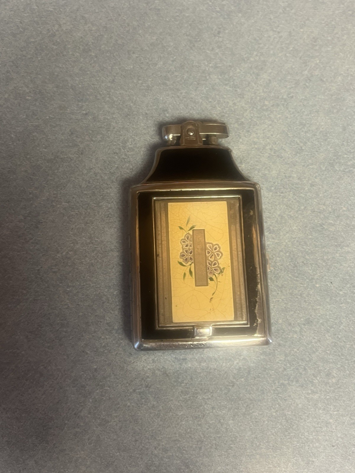 Vintage Rare Ronson DeLight Ladies Masterpact Lighter/Case/Compact Combo