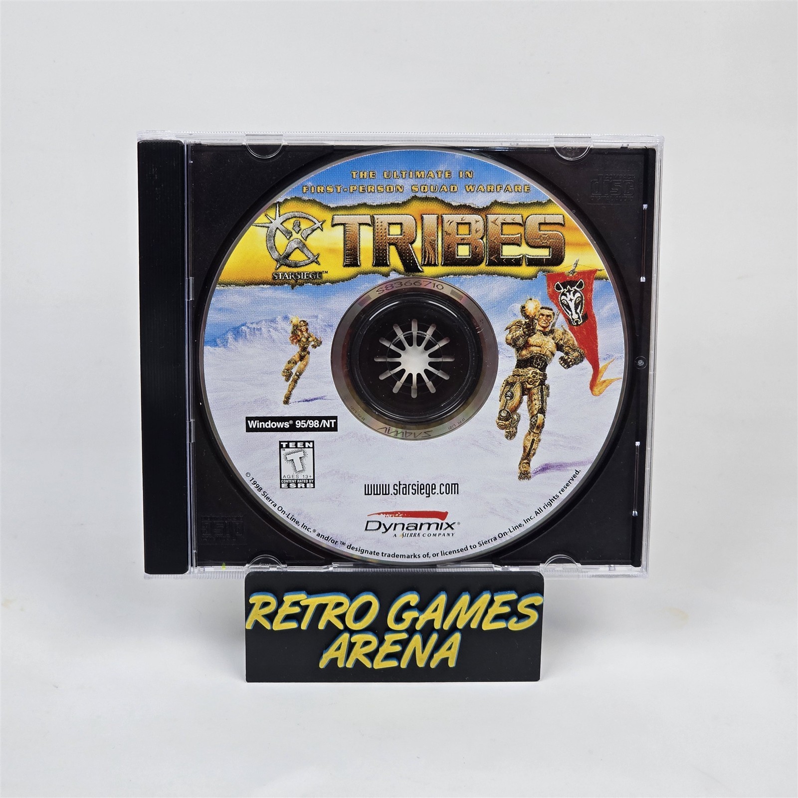 Tribes (PC CD-ROM) Jewel Case & Disc 
