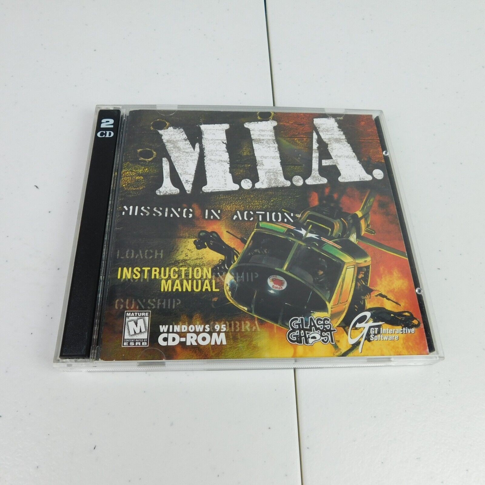 M.I.A Missing In Action Windows 95 PC Game 1998 GT Interactive