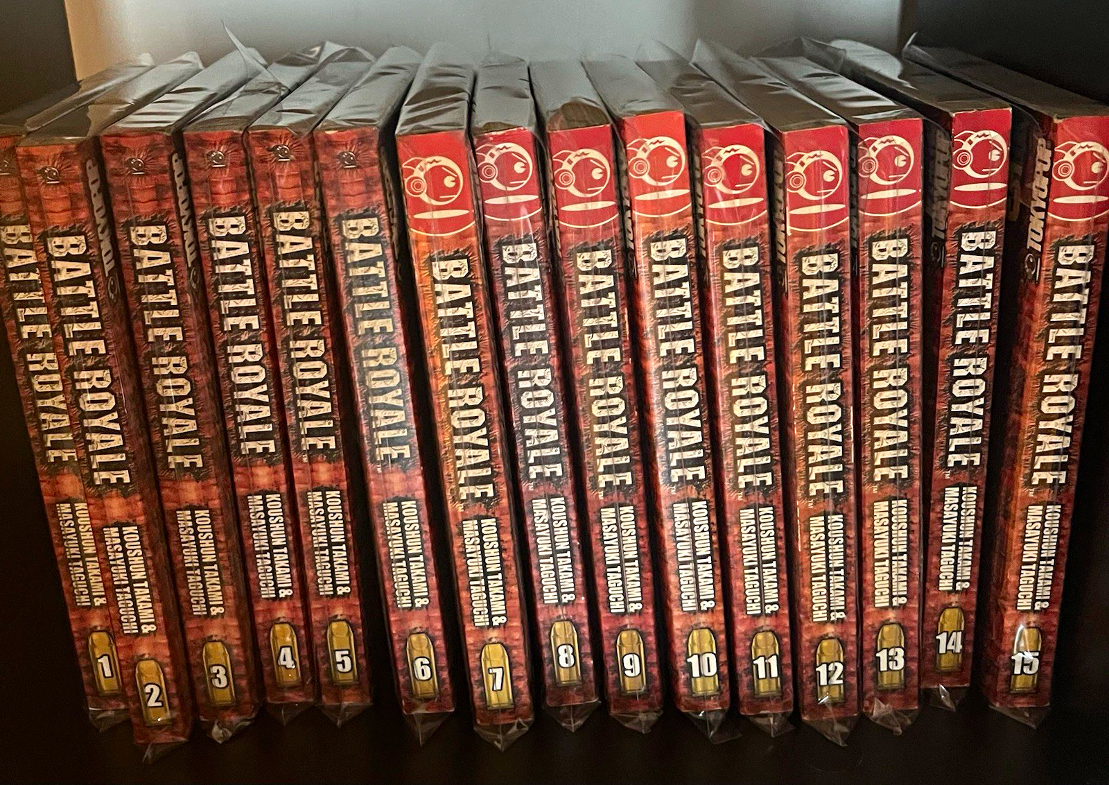 Tokyopop Battle Royale Manga Vol 1-15 Complete Lot English Softcover