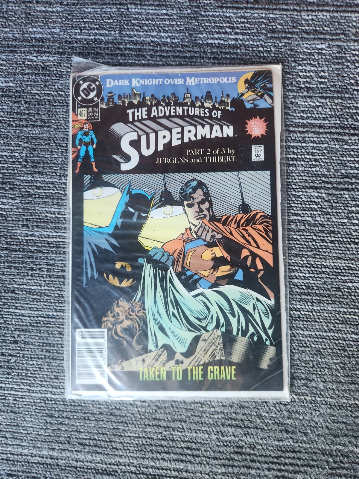 Adventures of Superman #467 DC Comics June 1990