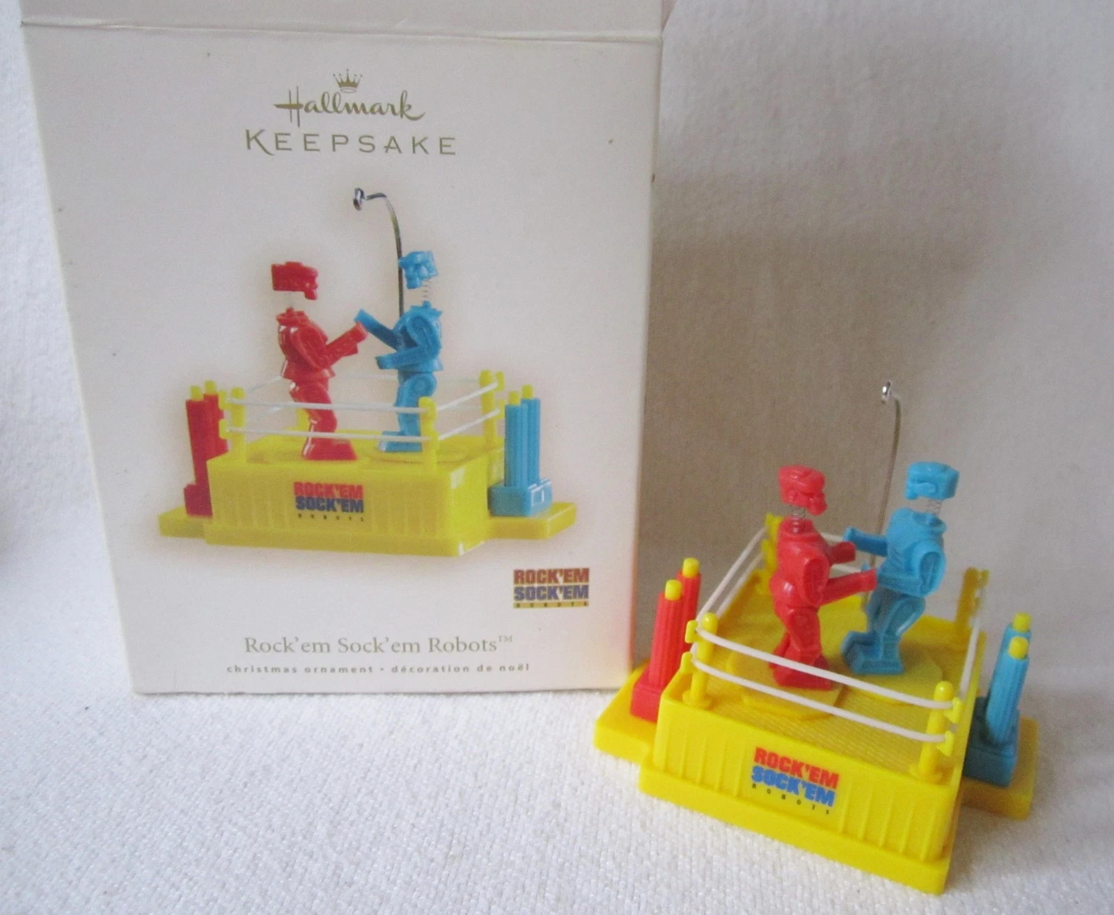 Hallmark Ornament Rock 'em Sock 'em Robots 2007 -610-13