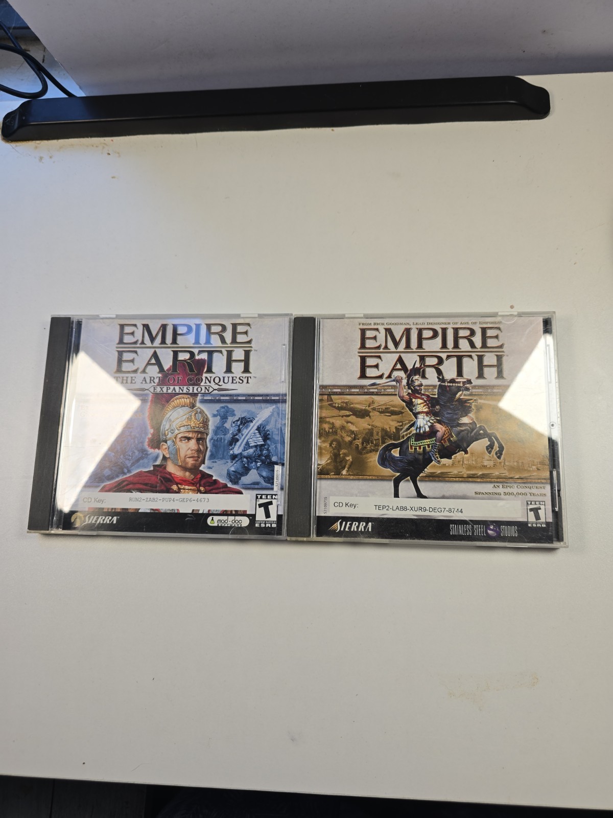 Empire Earth and Empire Earth The Art of Conquest Expansion (PC)