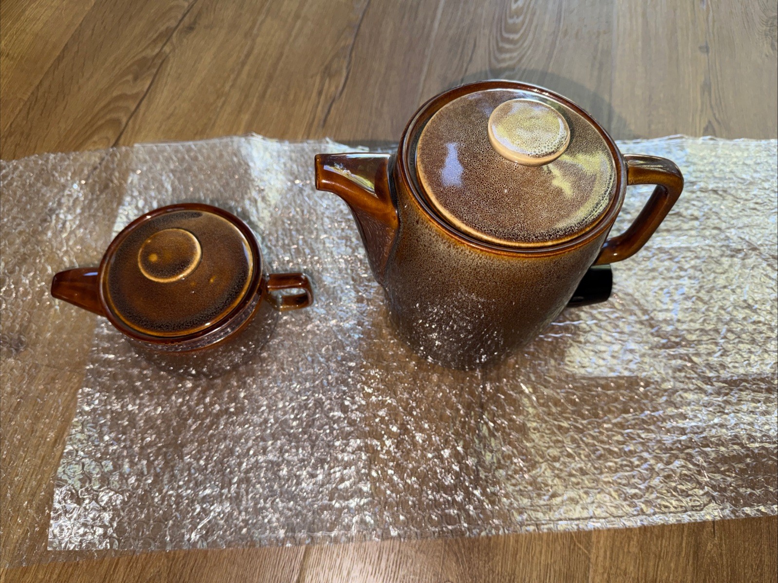 Vintage 1977 Predom- Selfa Ceramic Electric Kettle And Teapot Polish Soviet Era