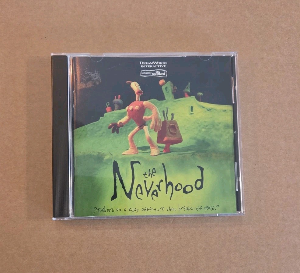 The Neverhood CD & Manual PC Claymation DreamWorks Interactive VERY GOOD CONDITI