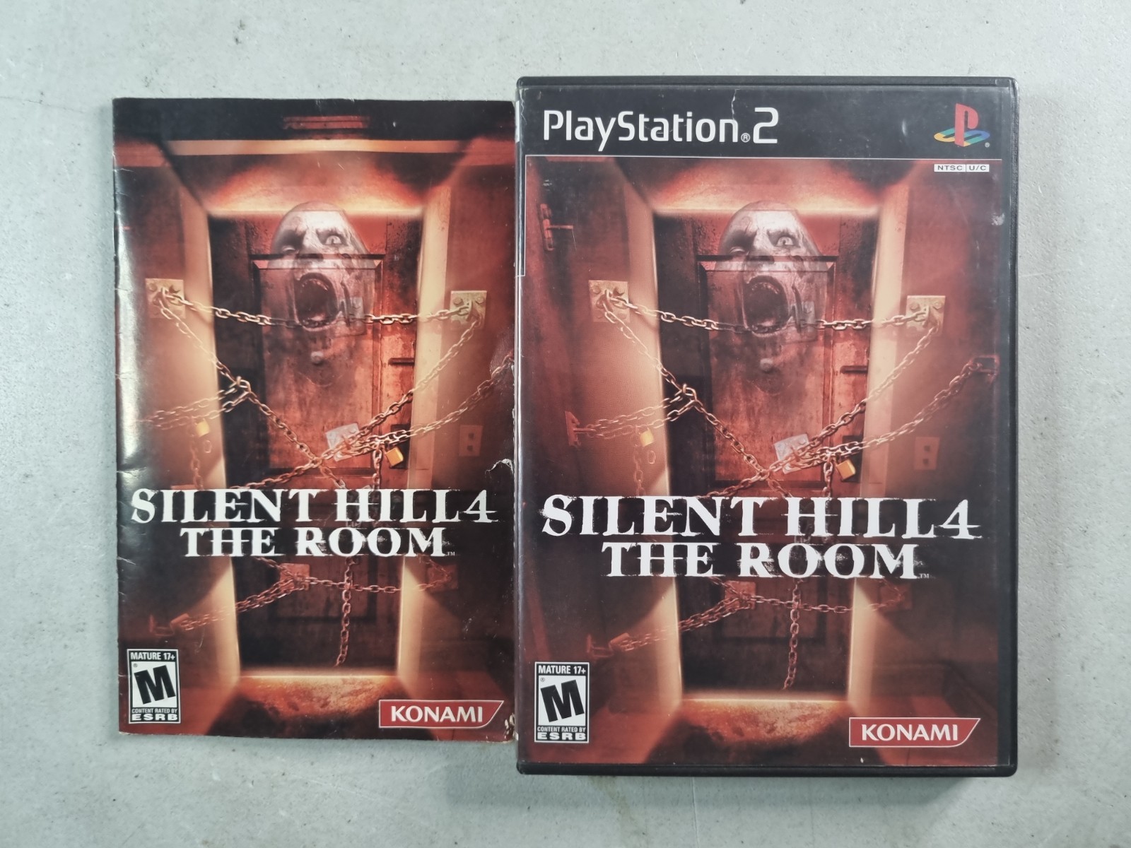 Silent Hill 4: The Room Sony PlayStation 2 (PS2) Complete Cib Manual 