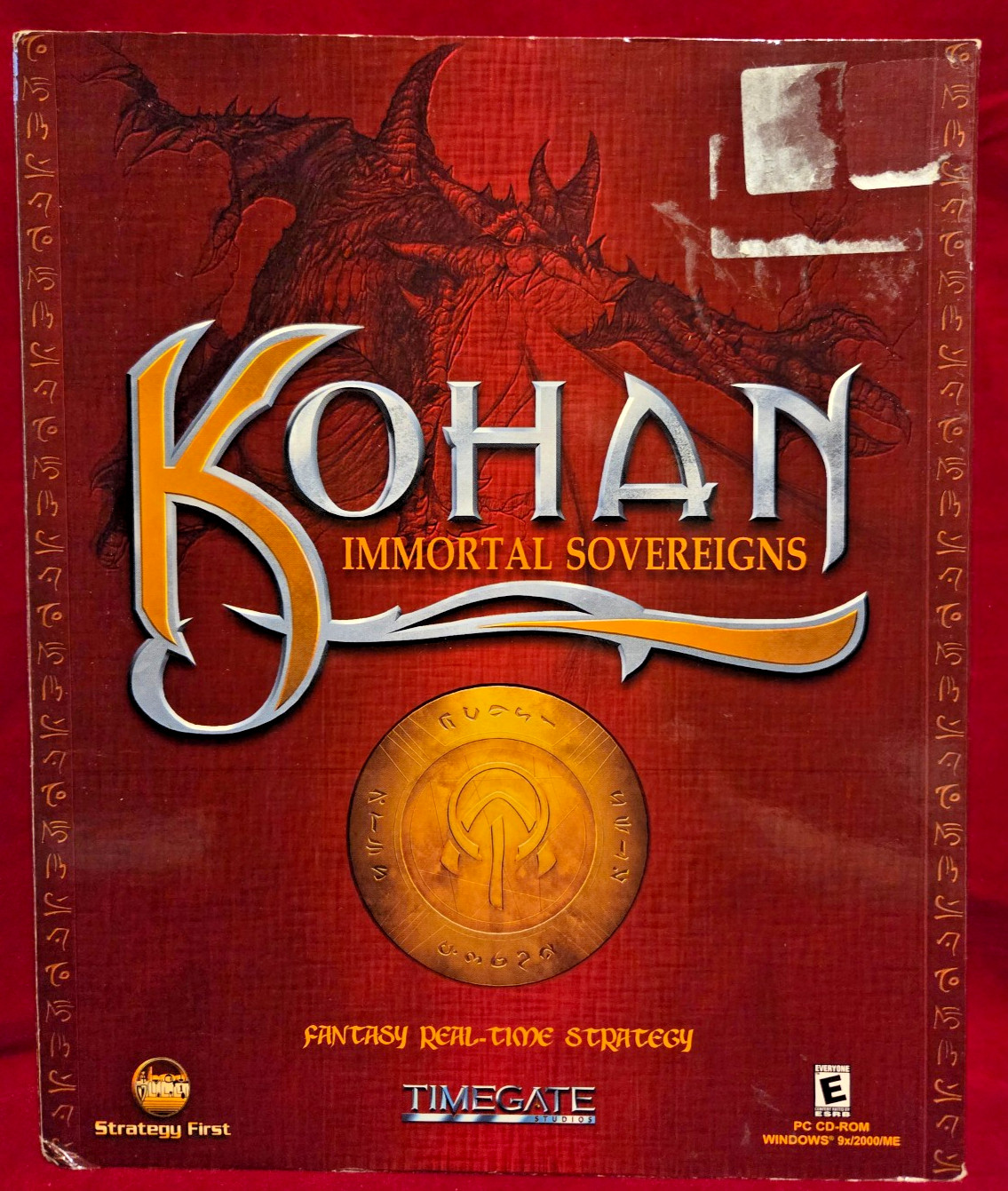Kohan: Immortal Sovereigns (PC, 2001) Big Box