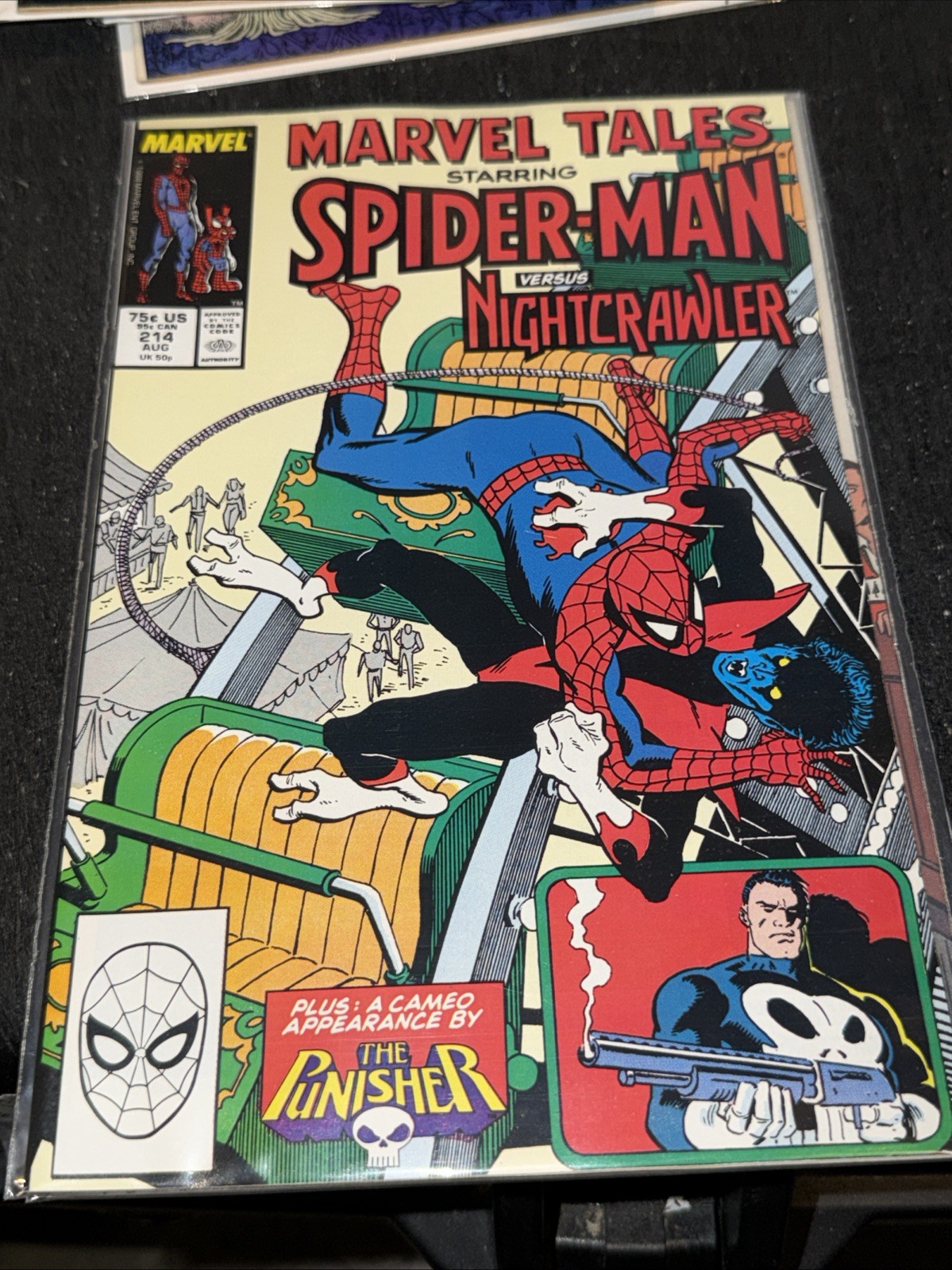 Marvel Comics - Marvel Tales - Spider-Man Vs Nightcrawler #214