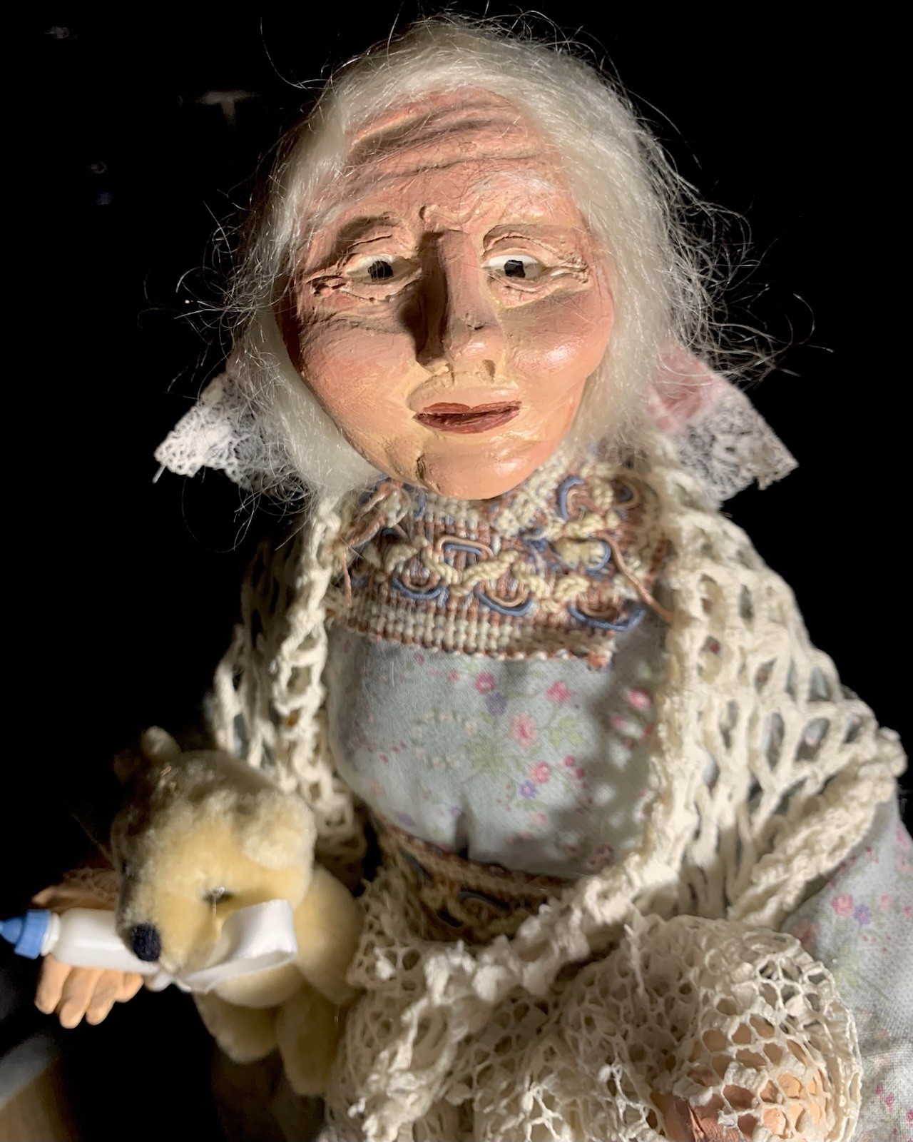 Grandma For Hire : Character By Marina Cantlon 1985 Handmade-One Of A Kind
