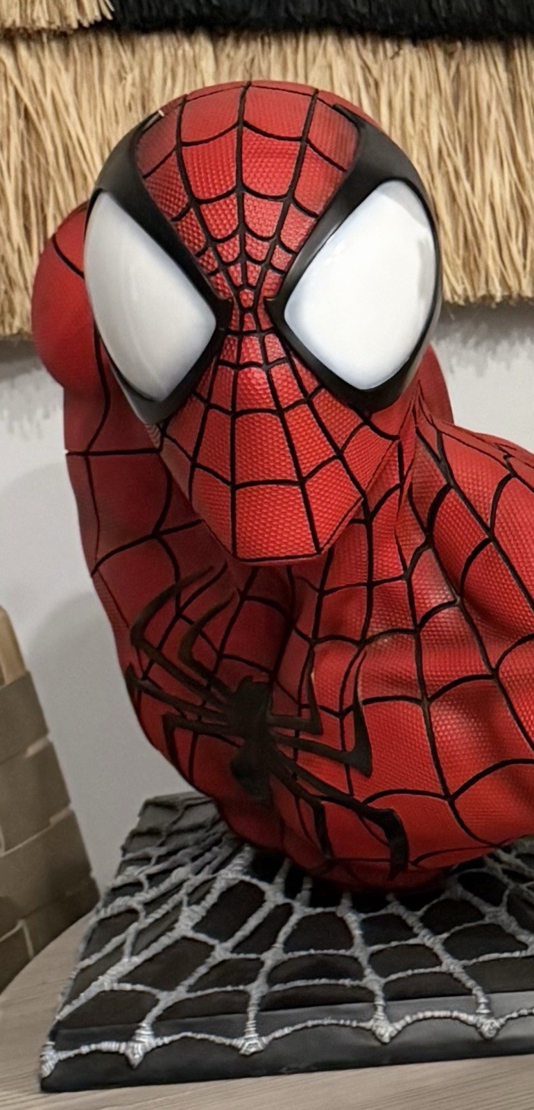 Custom Spiderman Life Size Bust
