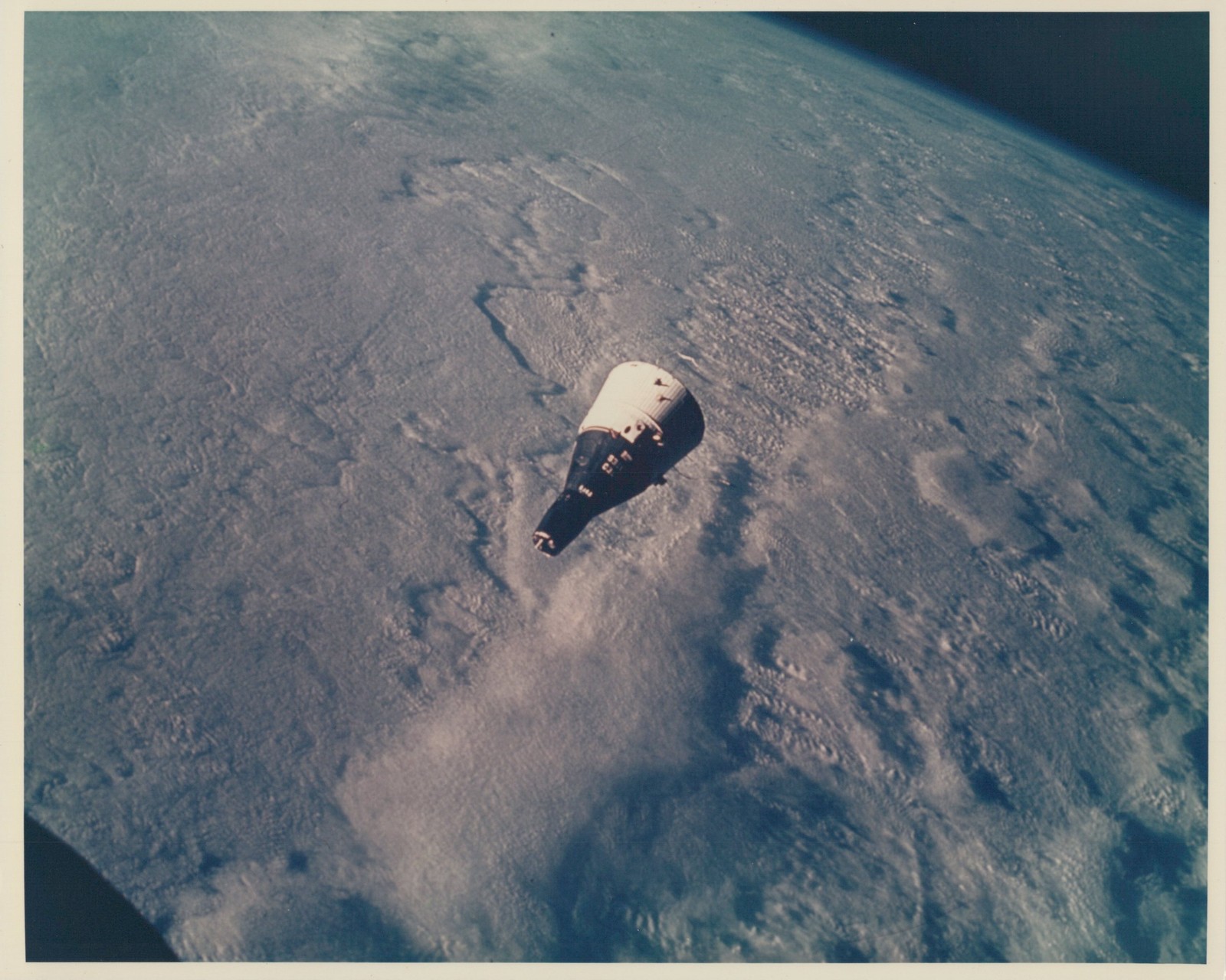 Gemini 7 Spacecraft Earth Orbit Rendezvous 1965 - Original NASA Photo