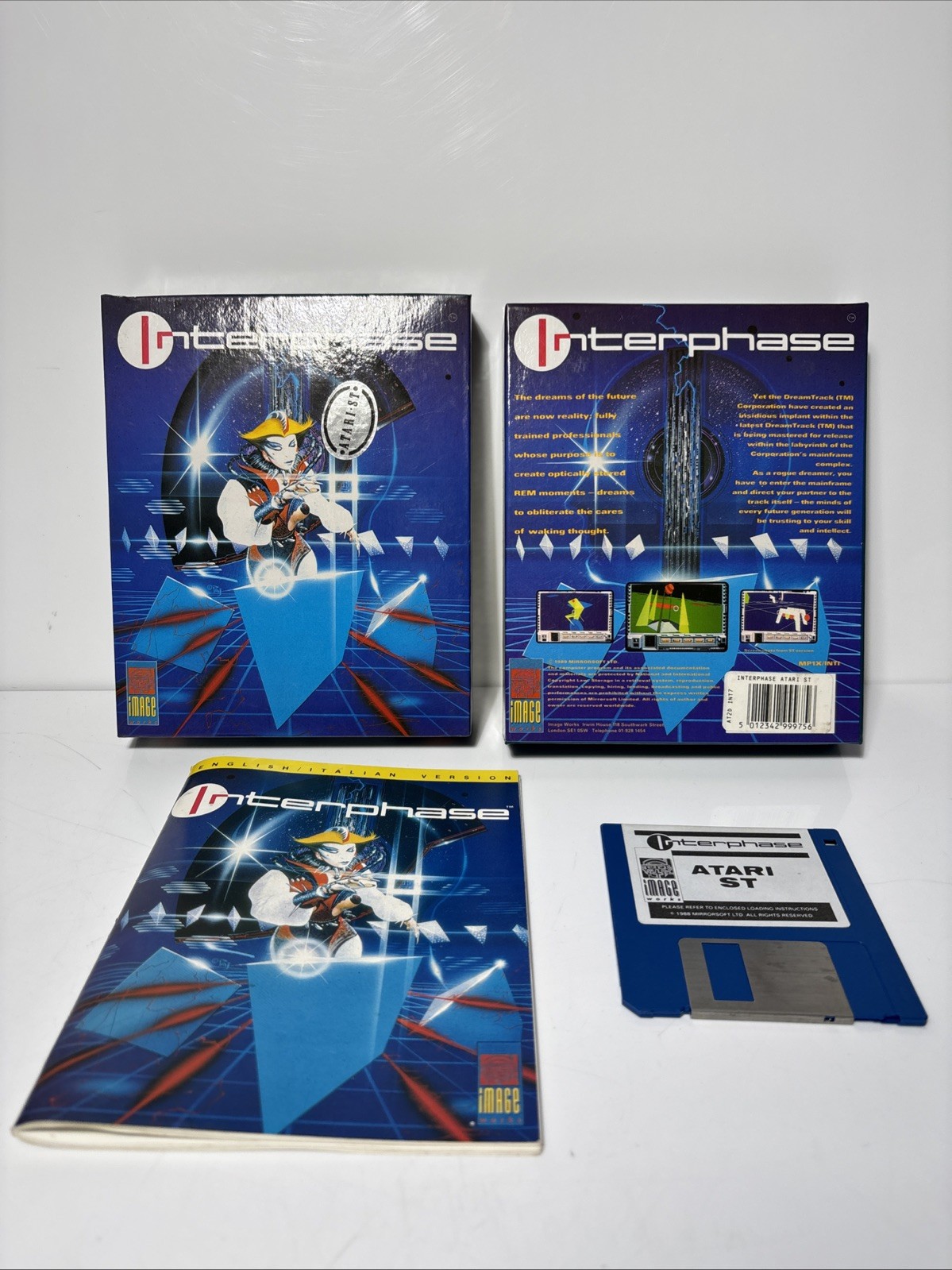 Interphase ATARI ST Game - Complete With Manual - Very Good Condition