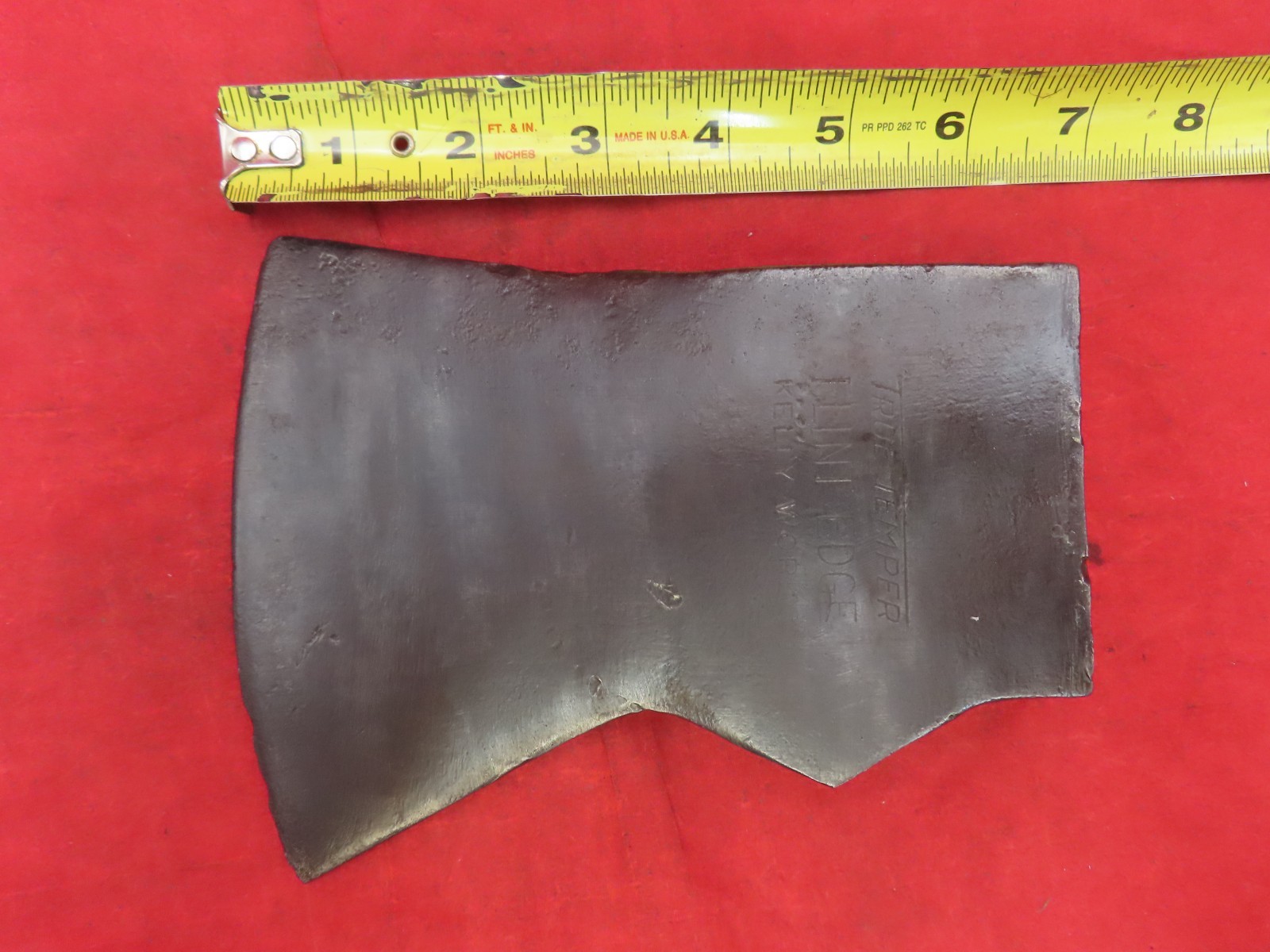 VTG TRUE TEMPER KELLY WORKS FLINT EDGE JERSEY STYLE #3 AXE HEAD 2 lb 14 oz TOOL