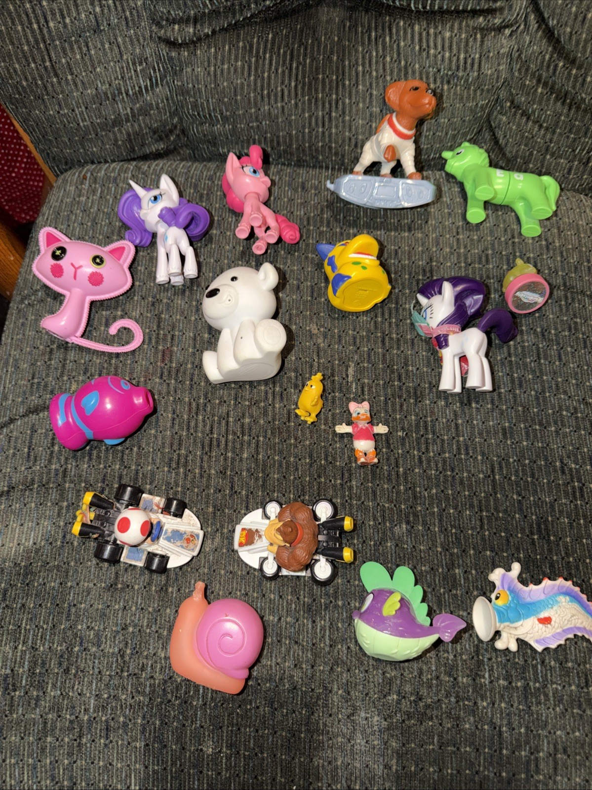 Vintage & Modern McDonald's Happy Meal Toy Lot - My Little Pony Neopets LPS