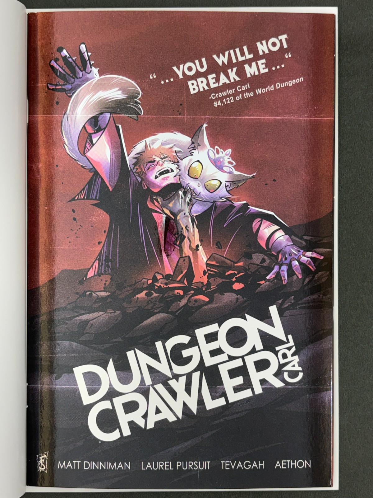 Dungeon Crawler Carl #0 Godtail Red Foil Evil Dead Homage NYCC Ltd 150