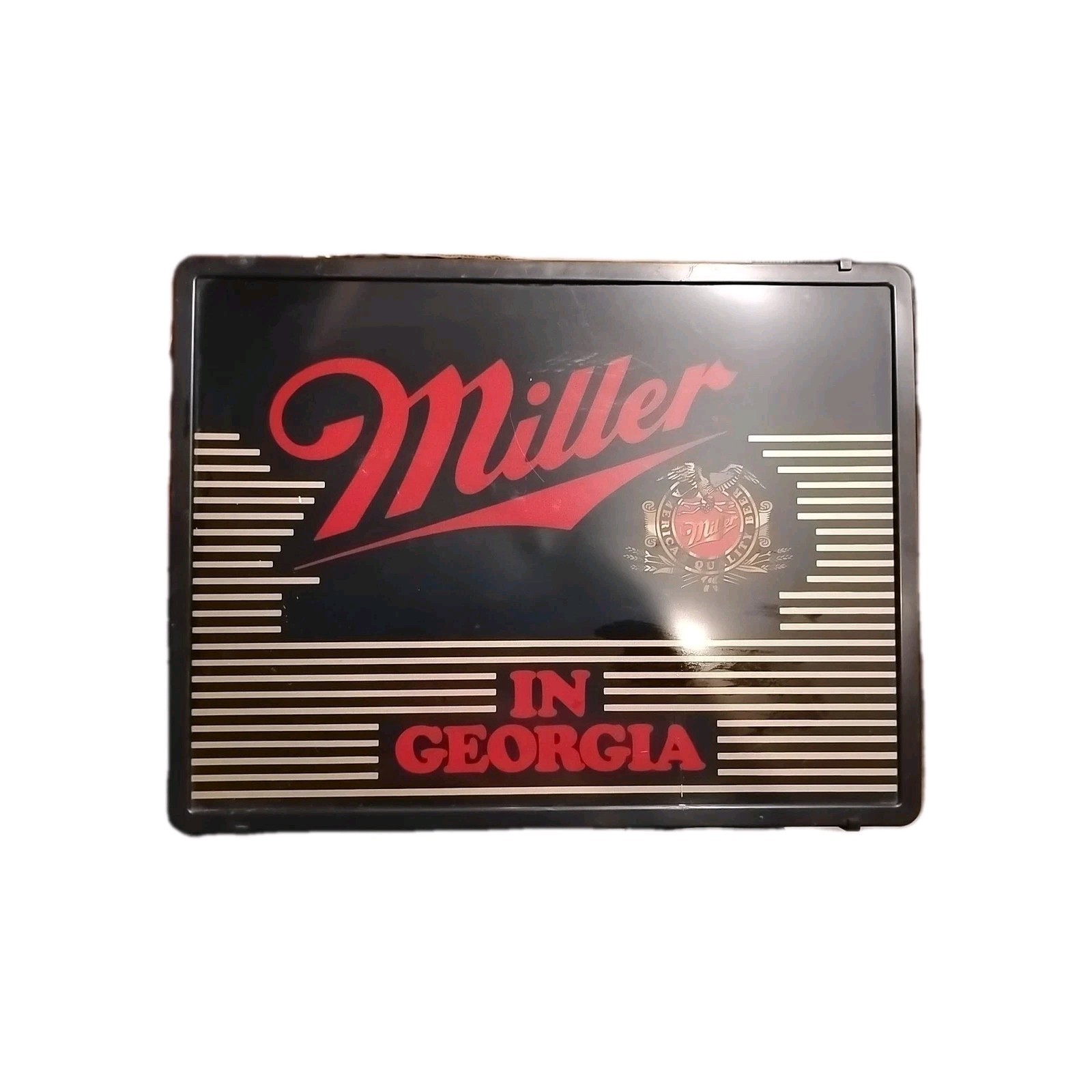 Vintage Miller In Georgia Beer Light 