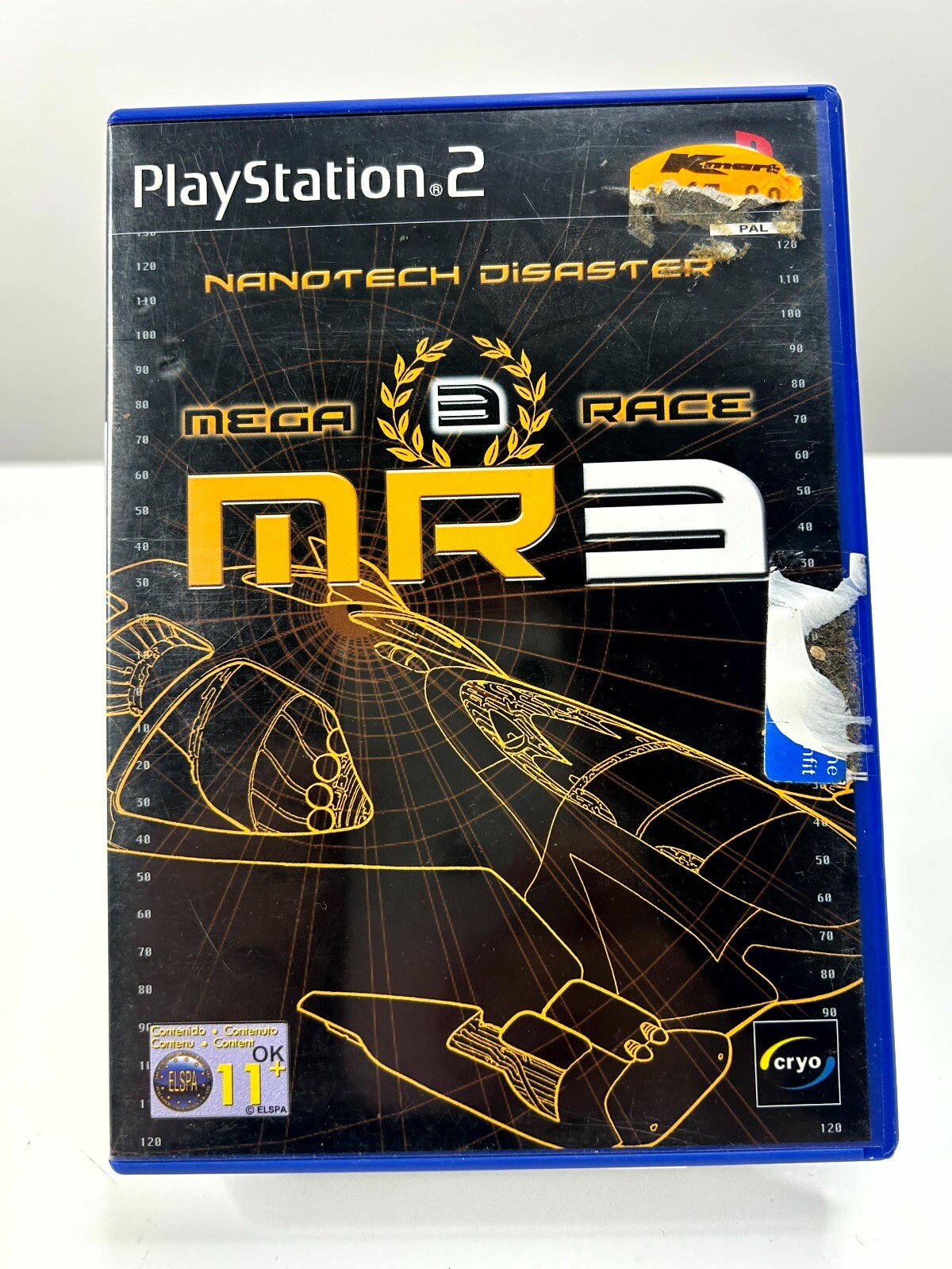 MegaRace 3 - PlayStation 2 (PS2, 2000 PAL) Complete W/ Manual CIB  