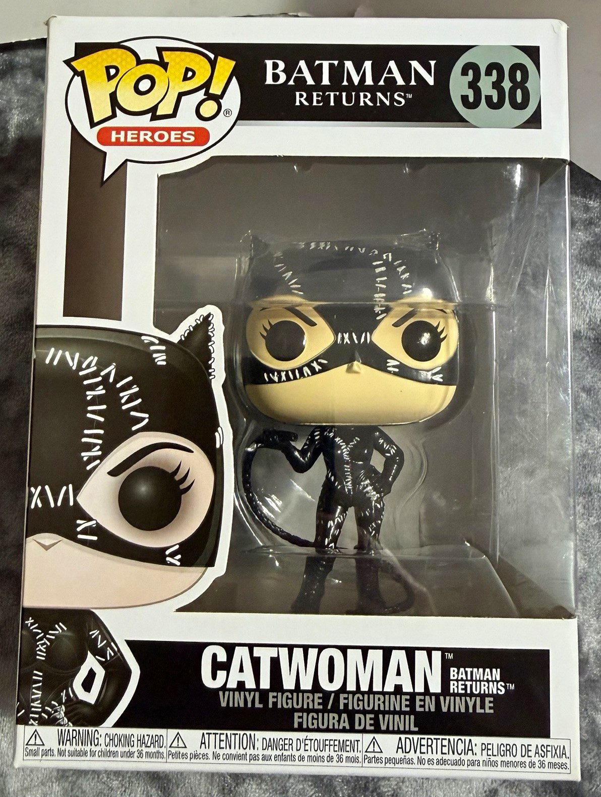 Funko Pop Heroes Batman Returns Catwoman #338 Vinyl Figure in Box