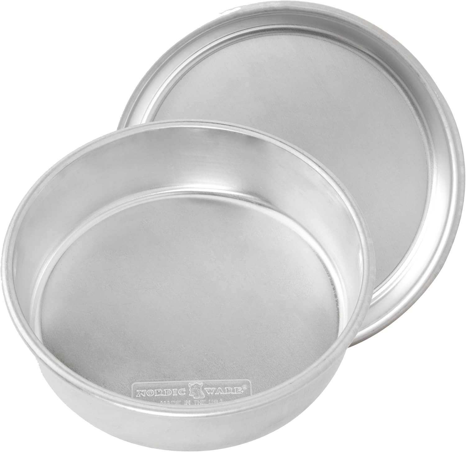 Naturals 8 Inch round Cake Pan, 2 Pack