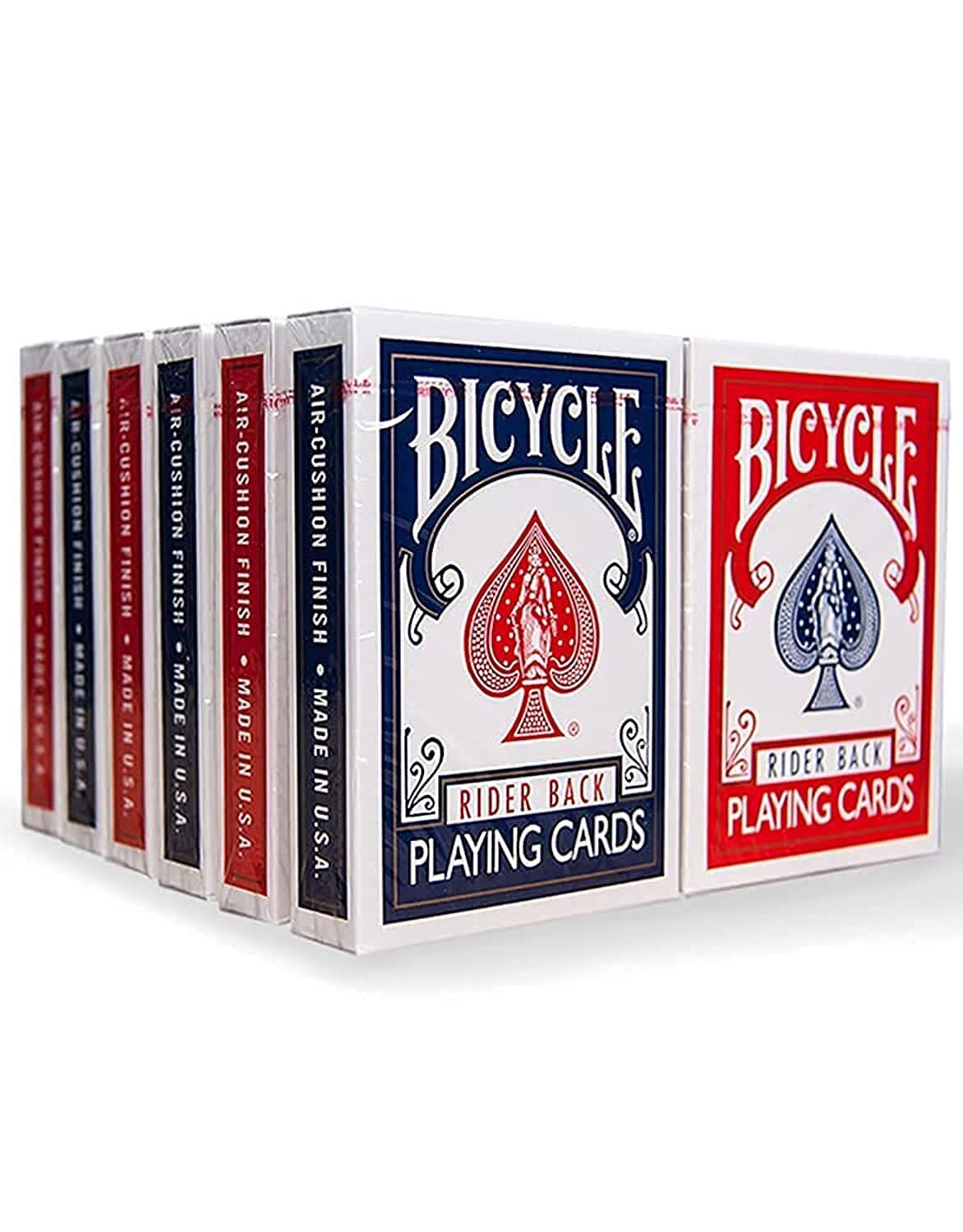 Bicycle Standard Index Playing Cards 12 Pack Red Blue Ideal for Poker Games