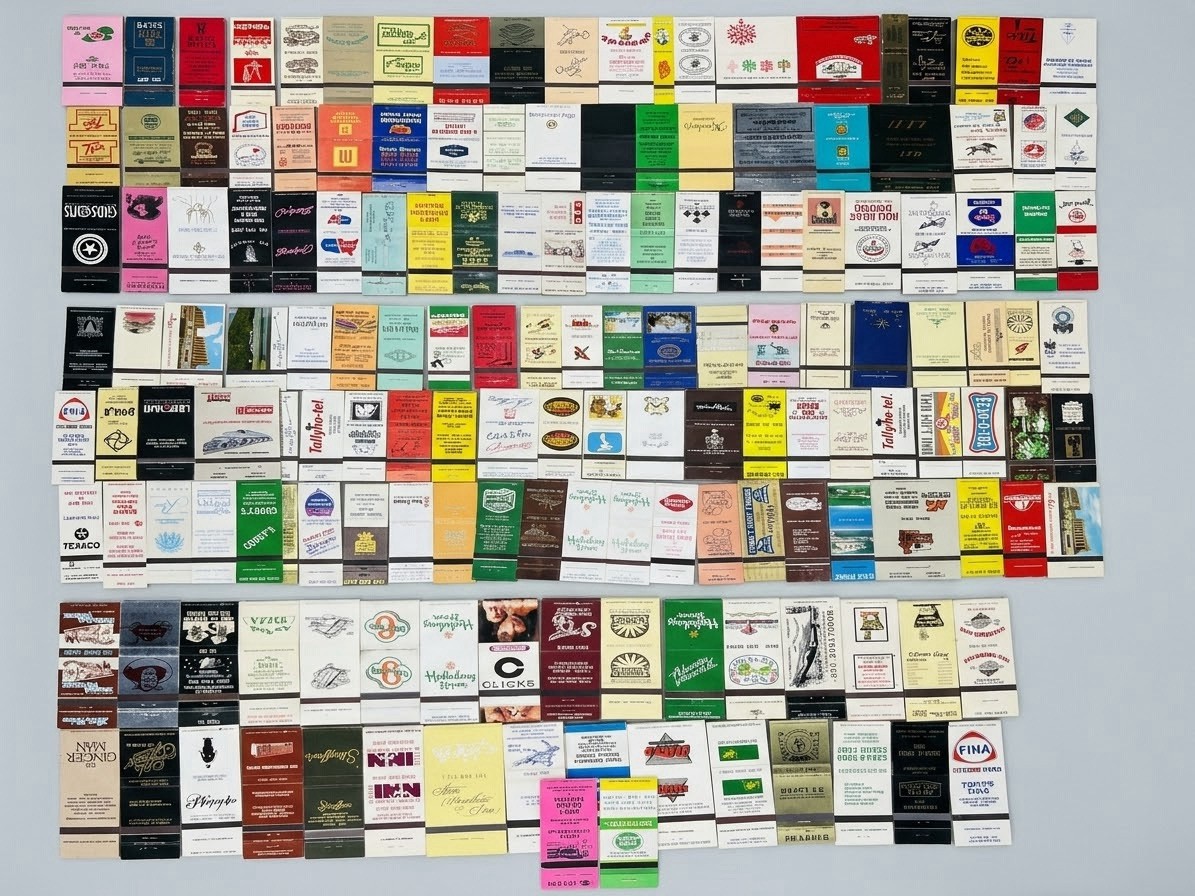 Lot 287 Vintage & Modern Matchbook Covers Advertising Hotels Restaurants