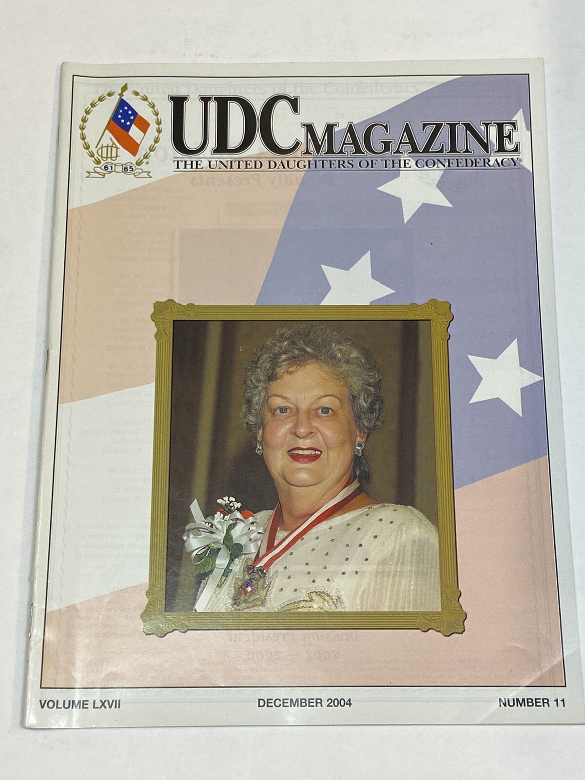UDC United Daughters of the Confederacy Magazine Dec 2004 General David G Twiggs