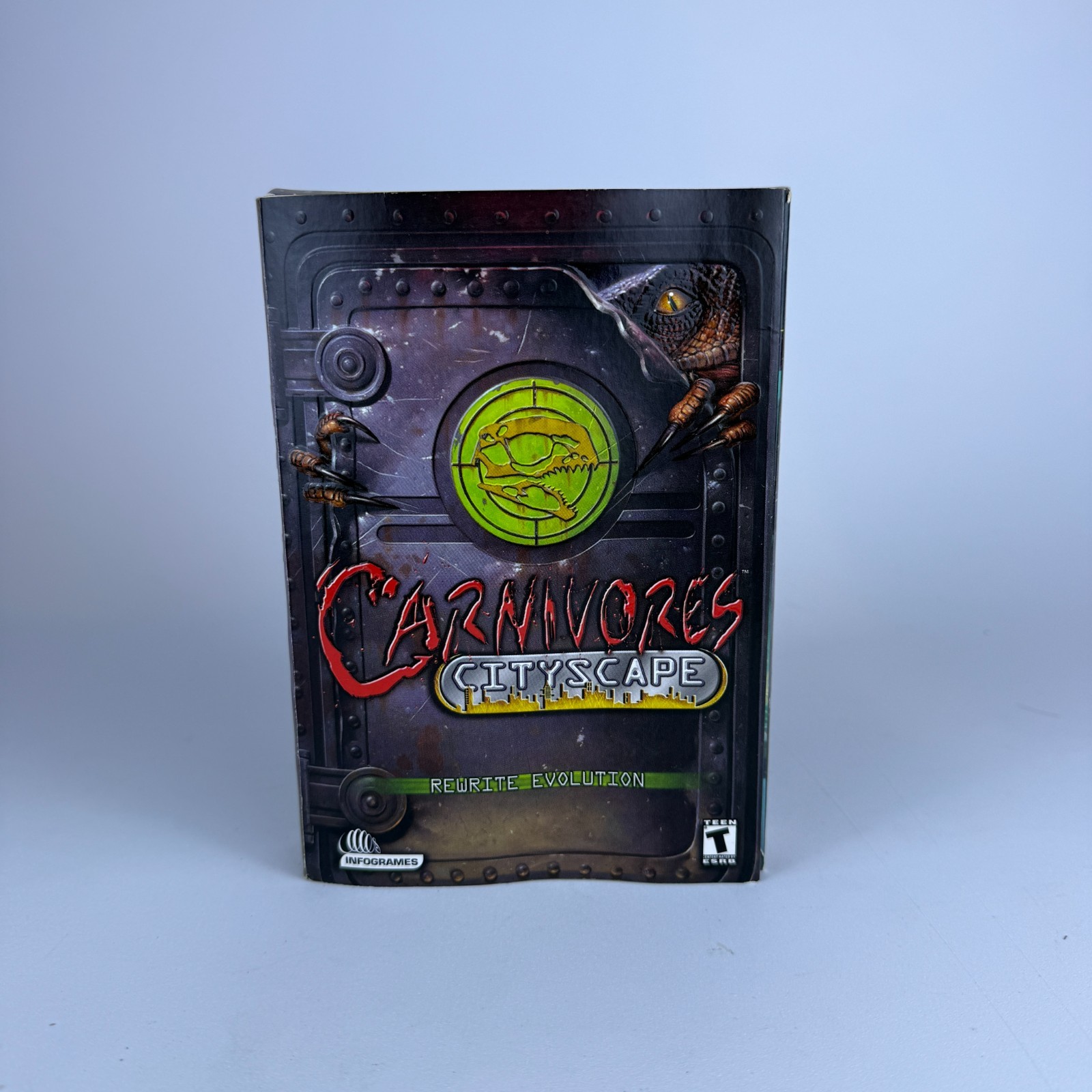 CARNIVORES Cityscape PC GAME In Box Rare 2002 (Incomplete)