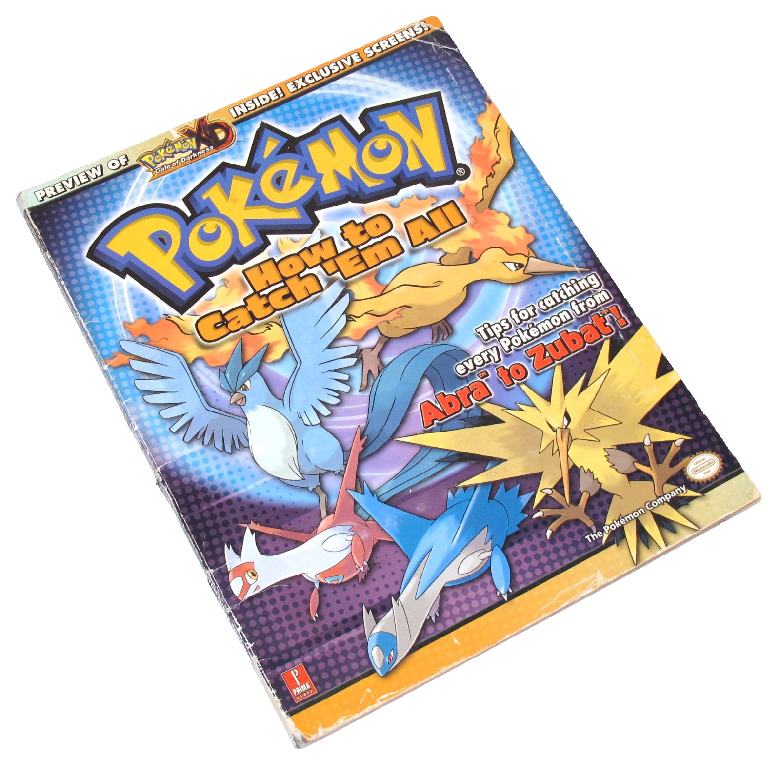 Pokemon: How To Catch 'Em All (Prima Official Strategy Guide) w/ GIANT Poster