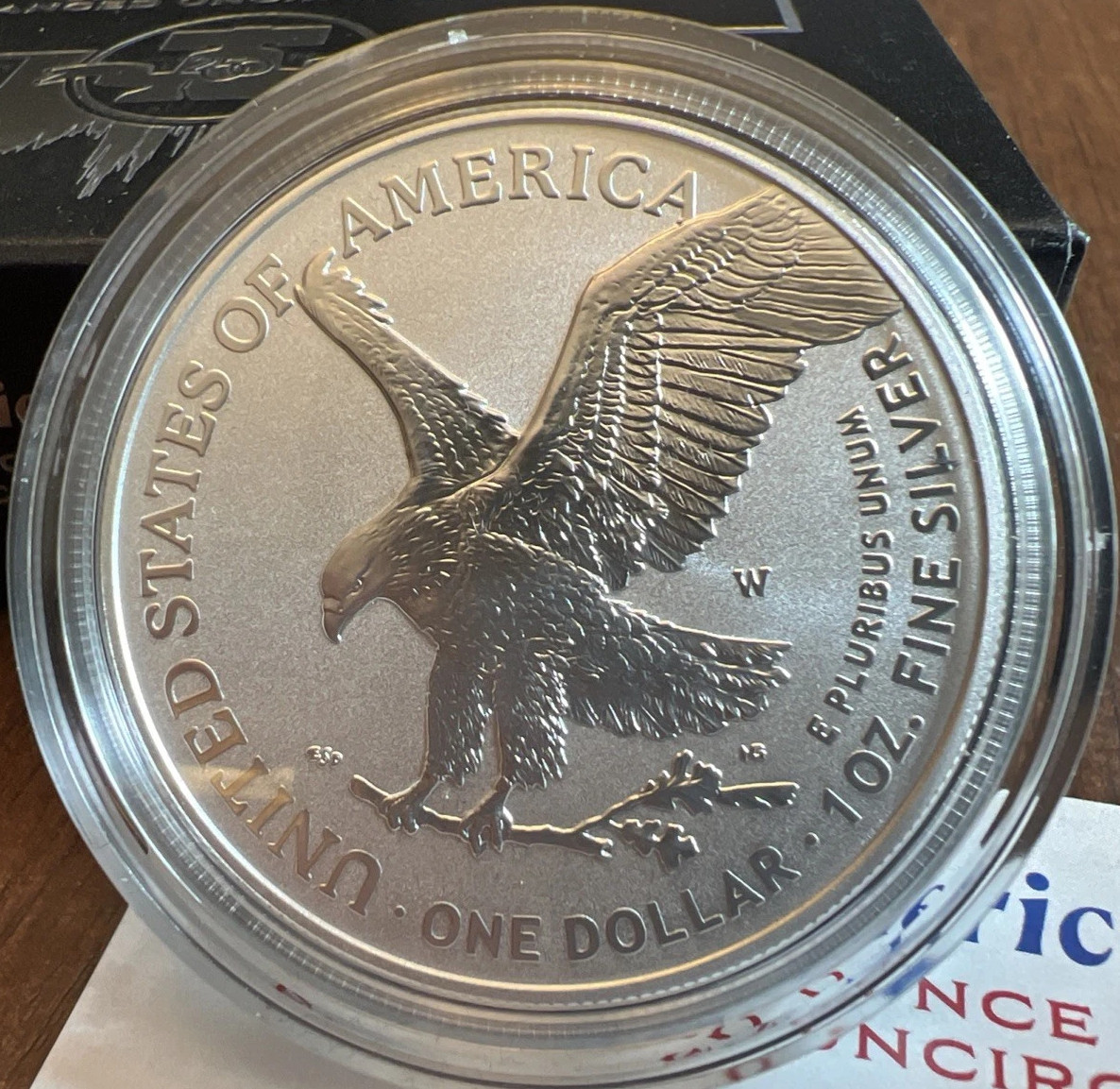 🔔 1776 - 2026 W SiIver Eagle Proof $1 250th Liberty Bell Privy First Strike