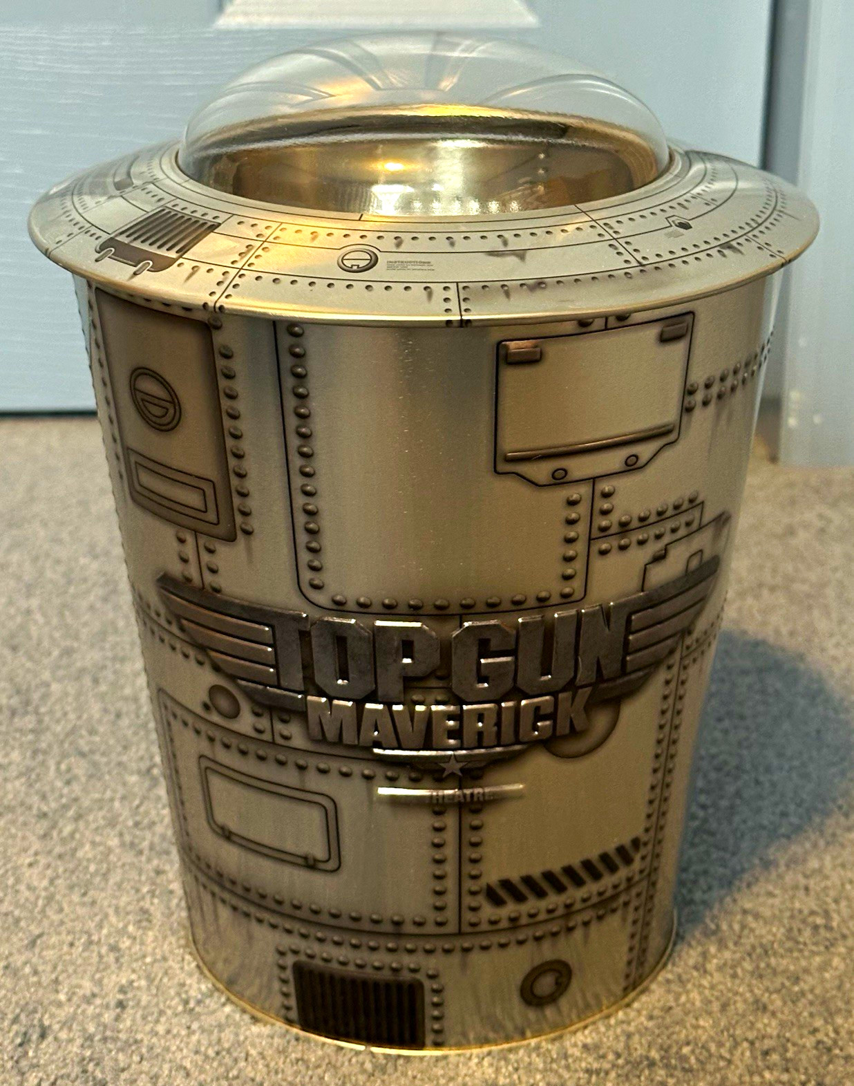 Top Gun Maverick Popcorn Bucket w/ Lid