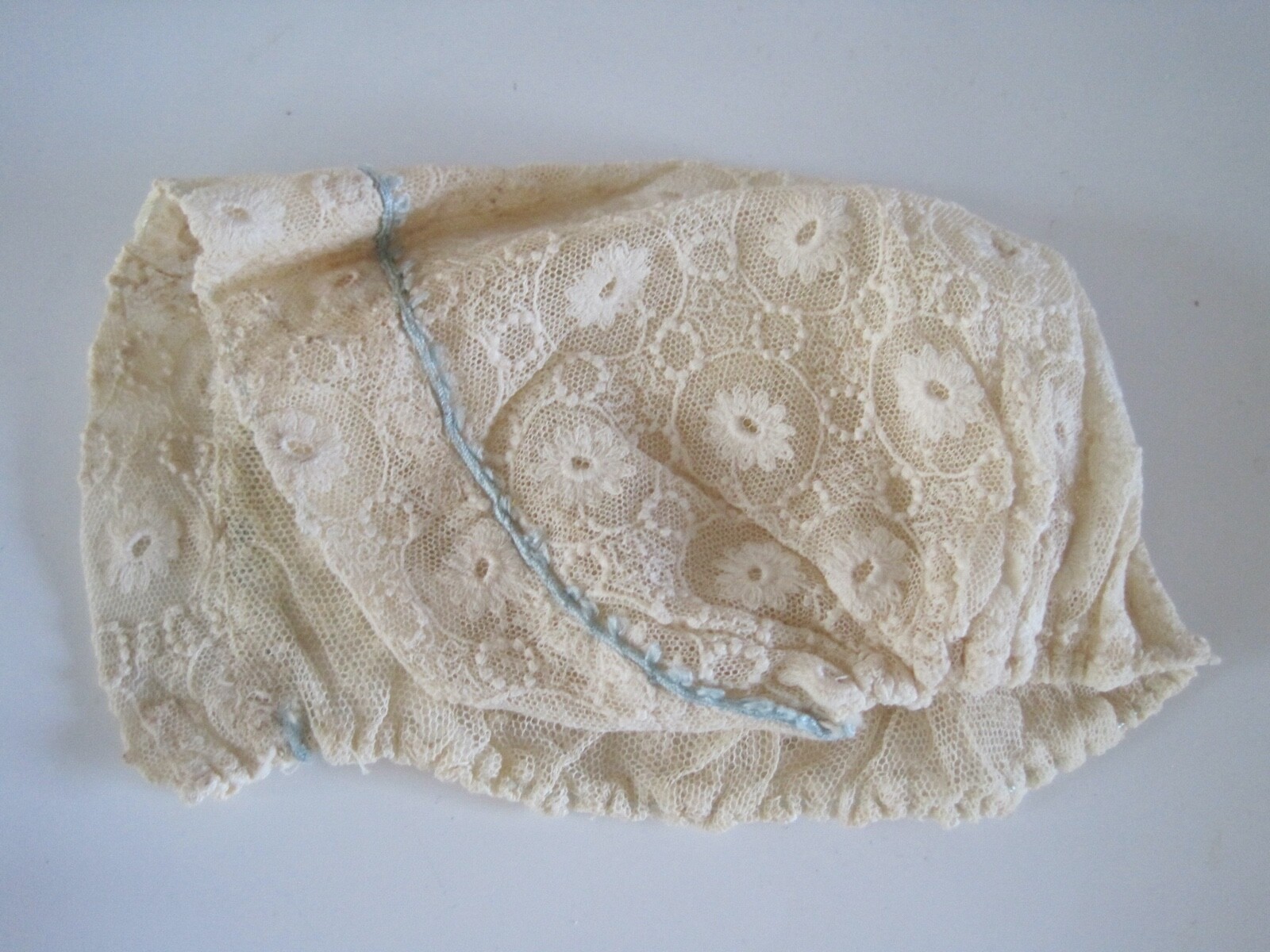 Baby Antique Hat Lace Handmade