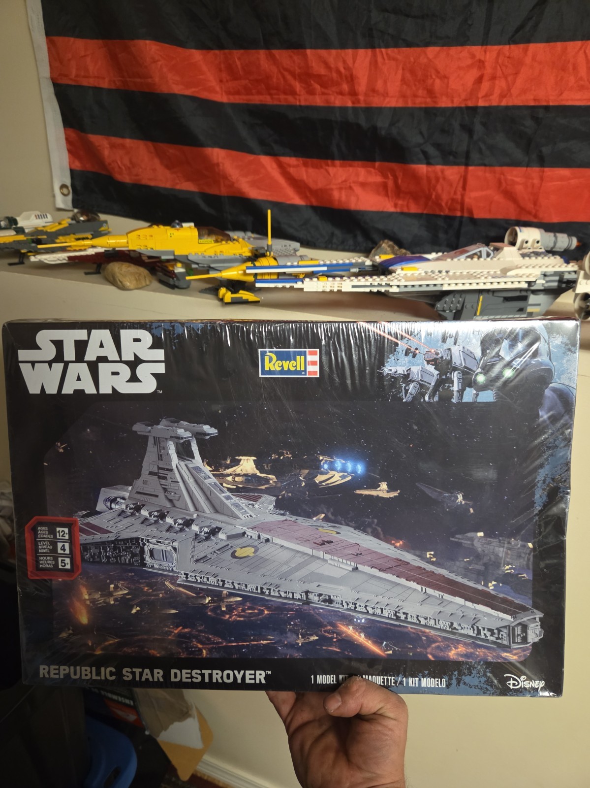 Revell Star Wars Republic Star Destroyer Model Kit 85-6443 Sealed NIB