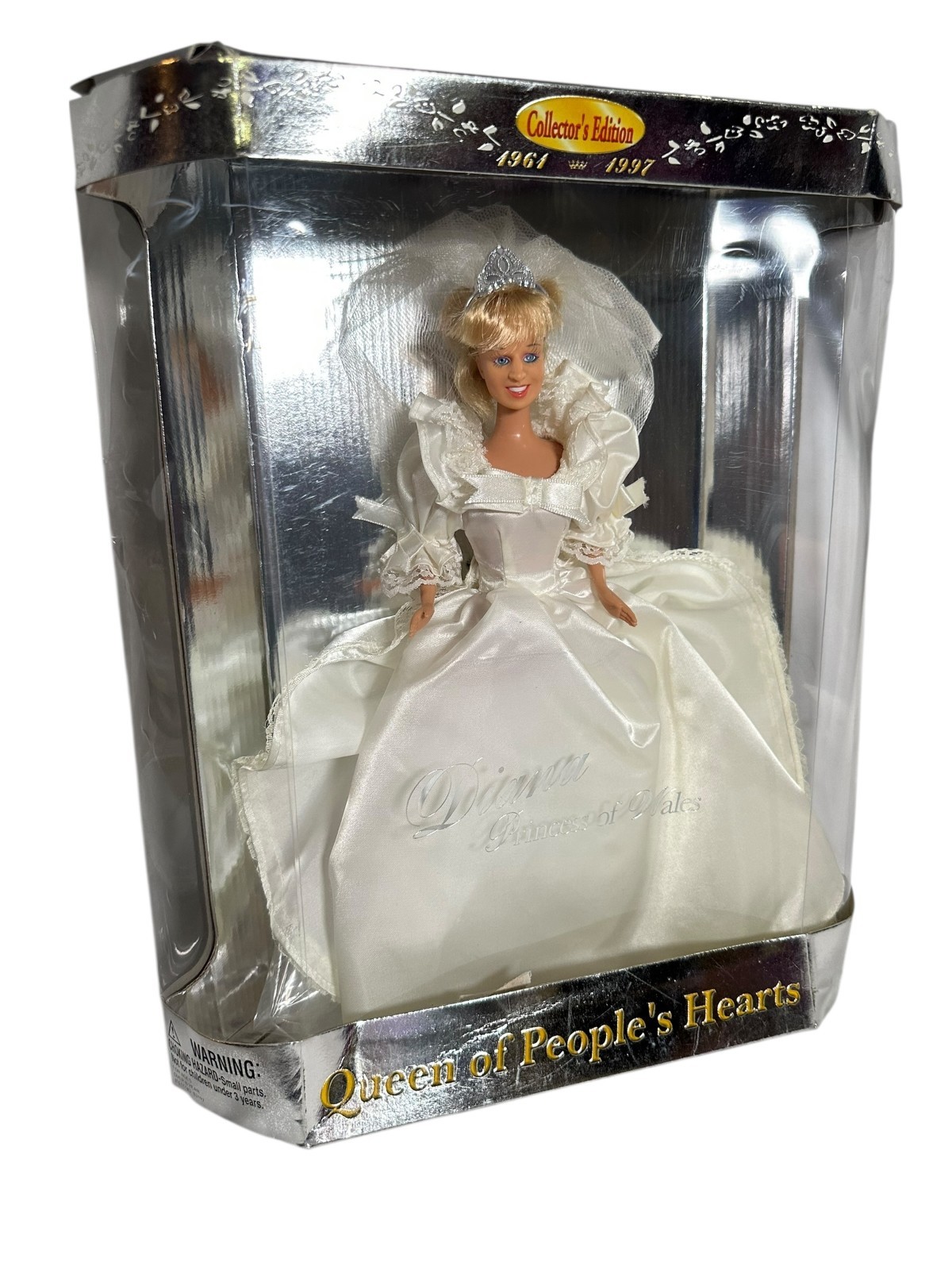 Princess Diana Queen of People's Hearts Wedding Tribute Doll 1997 Collector Ed.