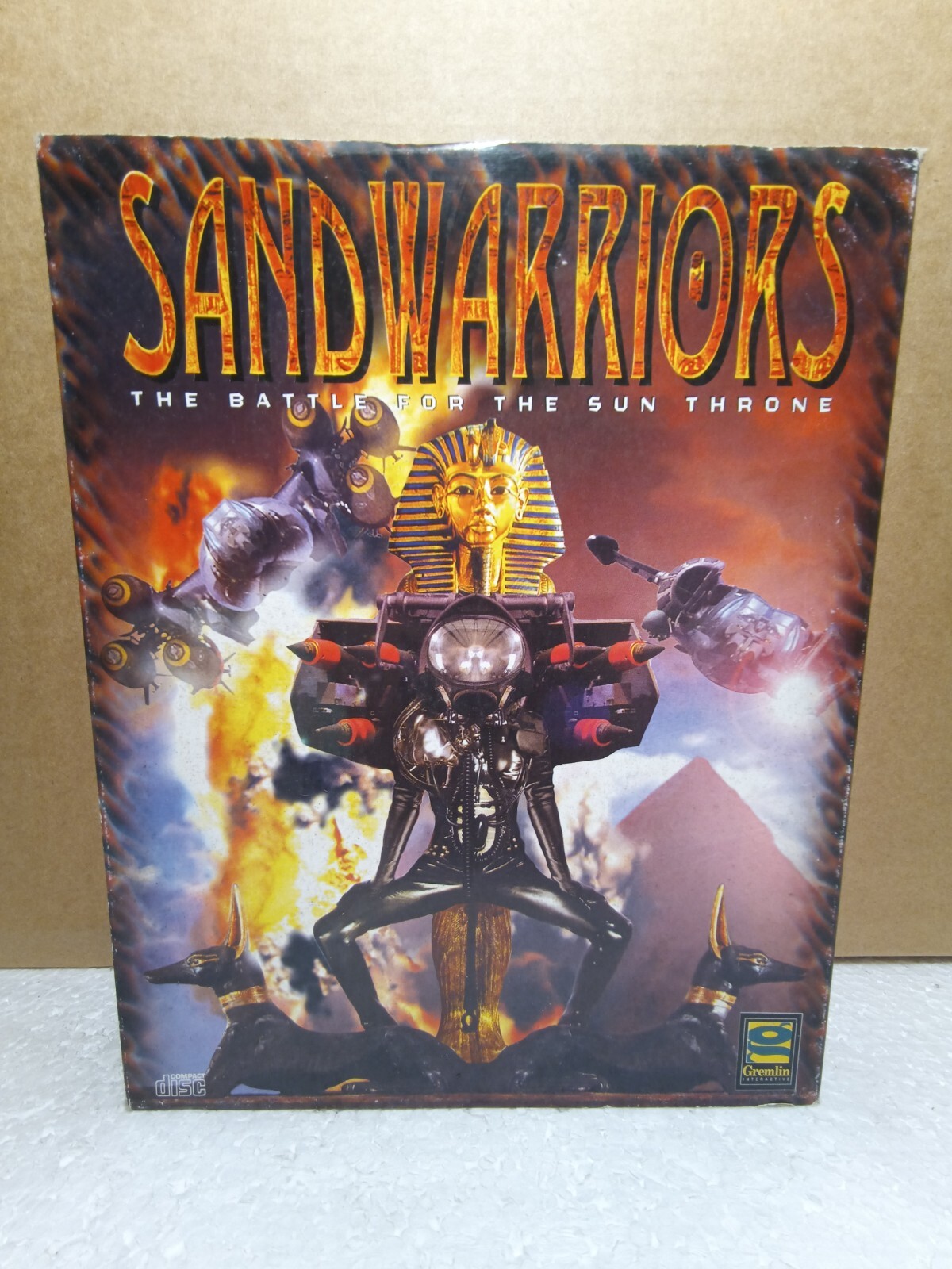 SANDWARRIORS PC Big Box, NEW CIB, RARE - Vintage - RETRO