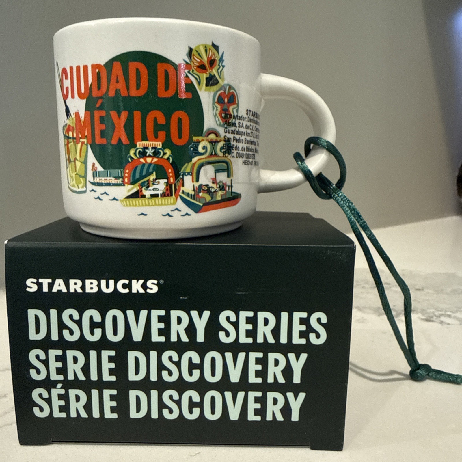 Starbucks Discovery Series, Mini Ciudad De Mexico Espresso 2oz Mug. NIB