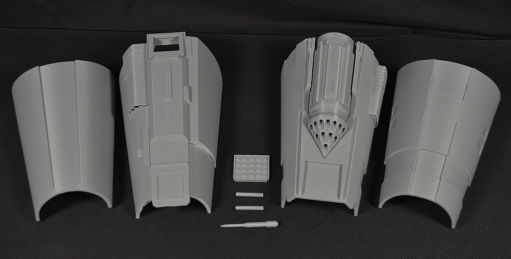 Mandalorian Inspired Wrist Armor Gauntlet Cosplay Kit  3D Print