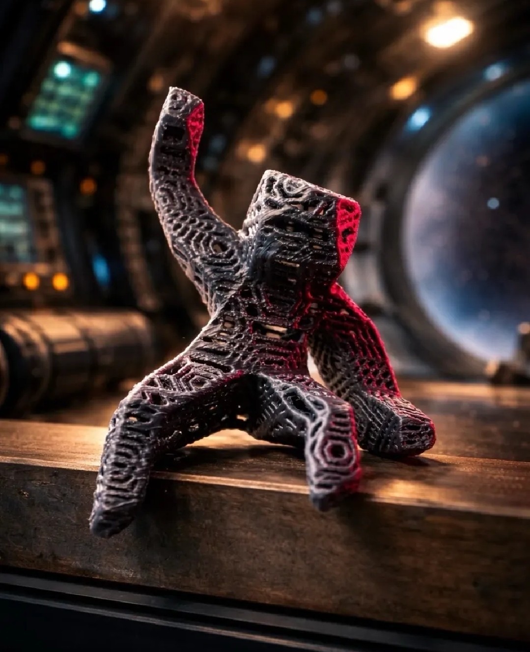 Project Hail Mary 3D-printed Xenonite Grace Figurine Statue