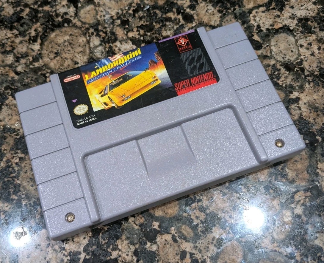 Lamborghini American Challenge SNES Super Nintendo - Cartridge Only