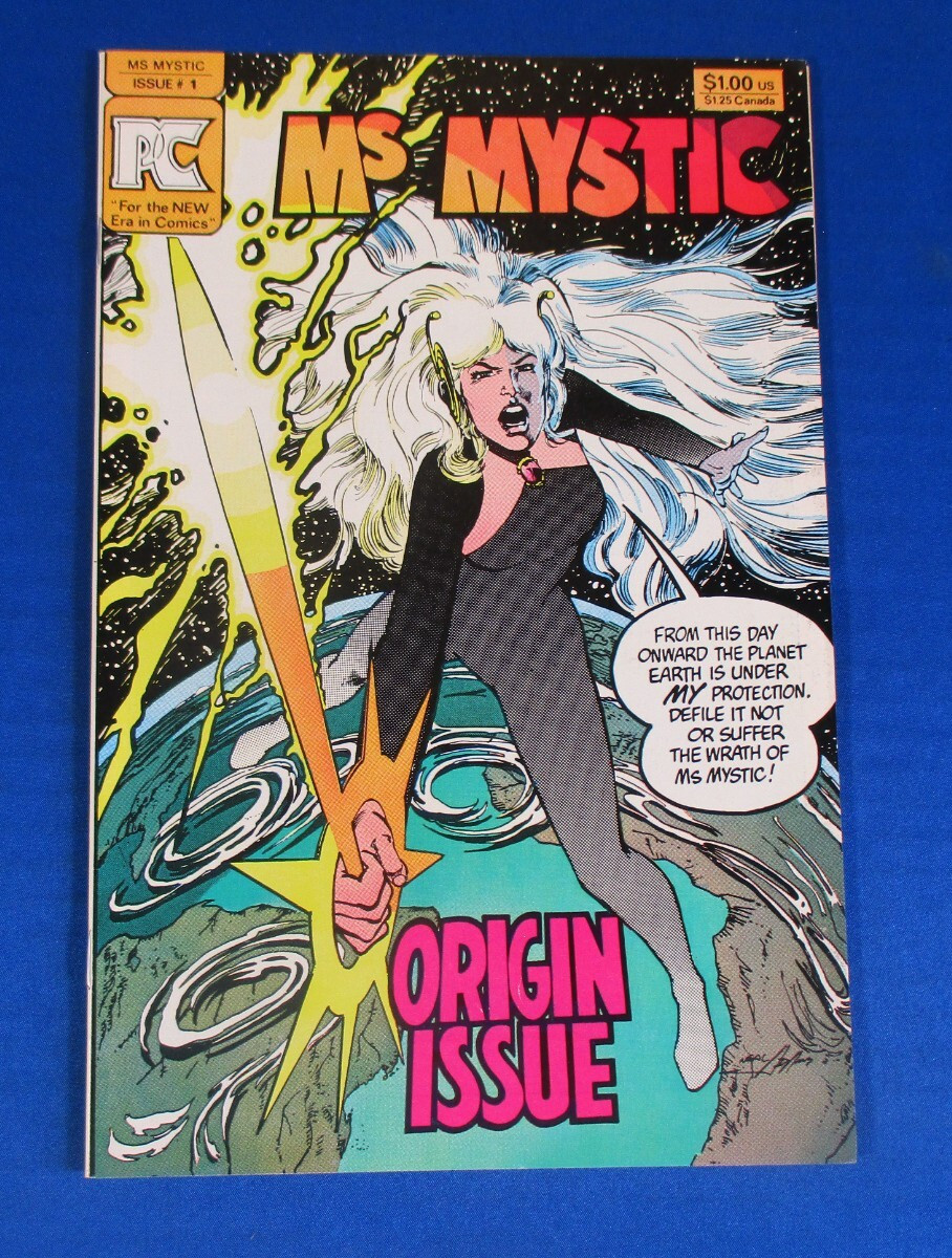 Ms Mystic #1 Pacific Comics Neal Adams 1982 NM Origin 1st Issue Bronze Age