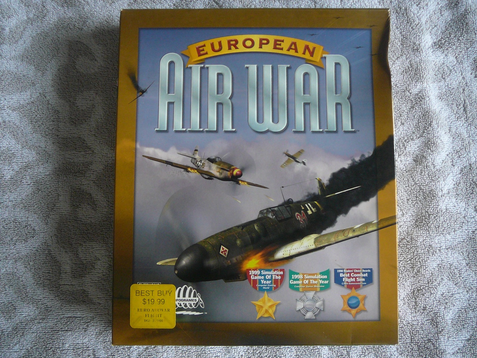 European Air War Windows 95 CD ROM PC