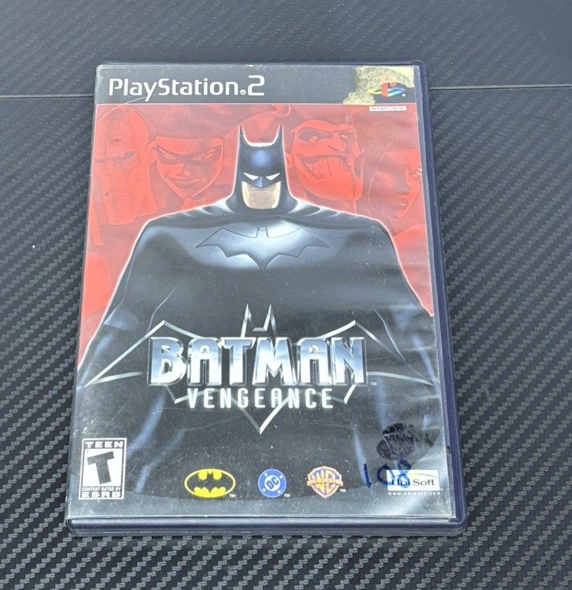 Batman: Vengeance (PlayStation 2, PS2) missing manual