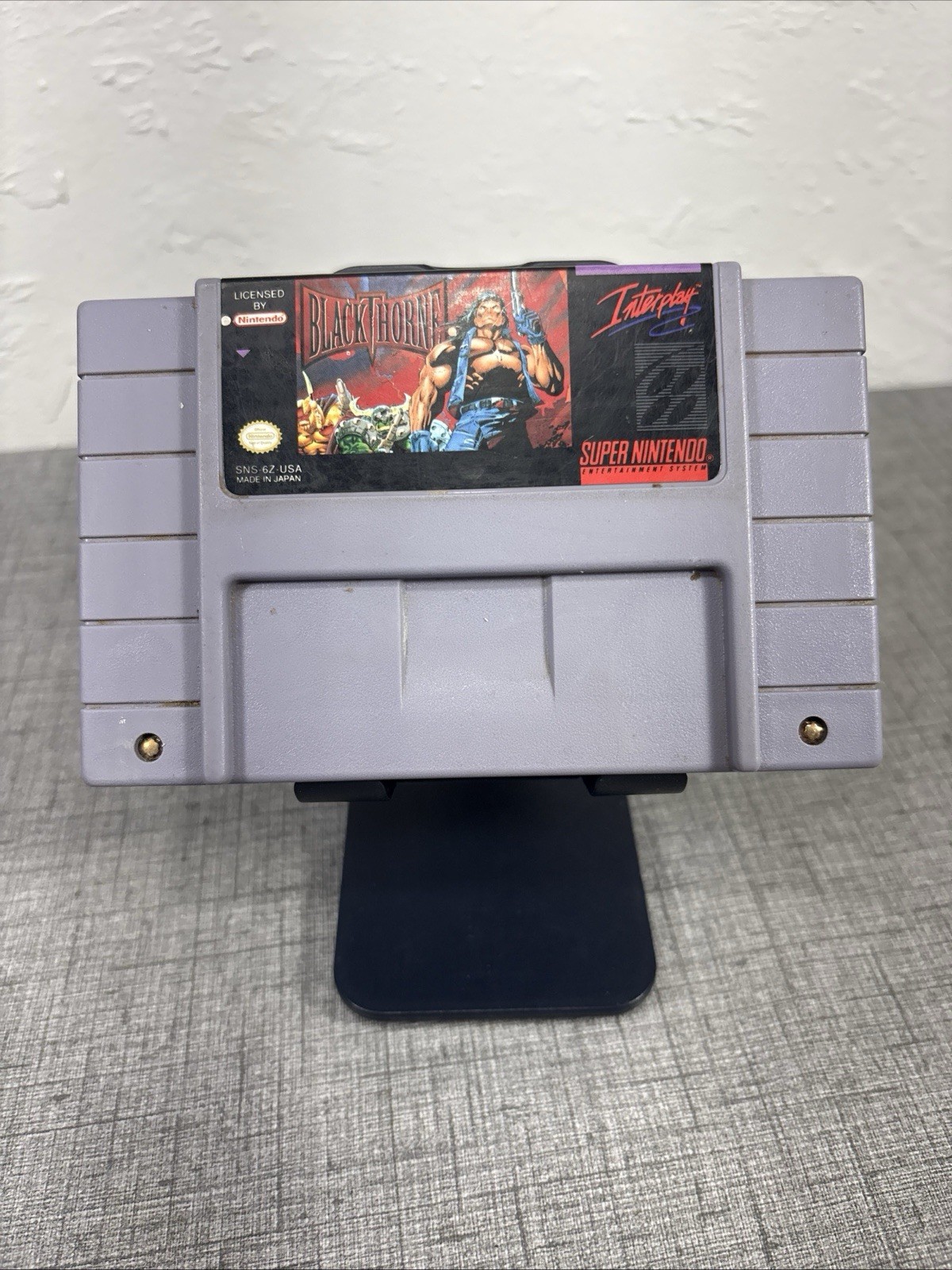 Blackthorne (Super Nintendo Entertainment System, 1994) - Tested & Working