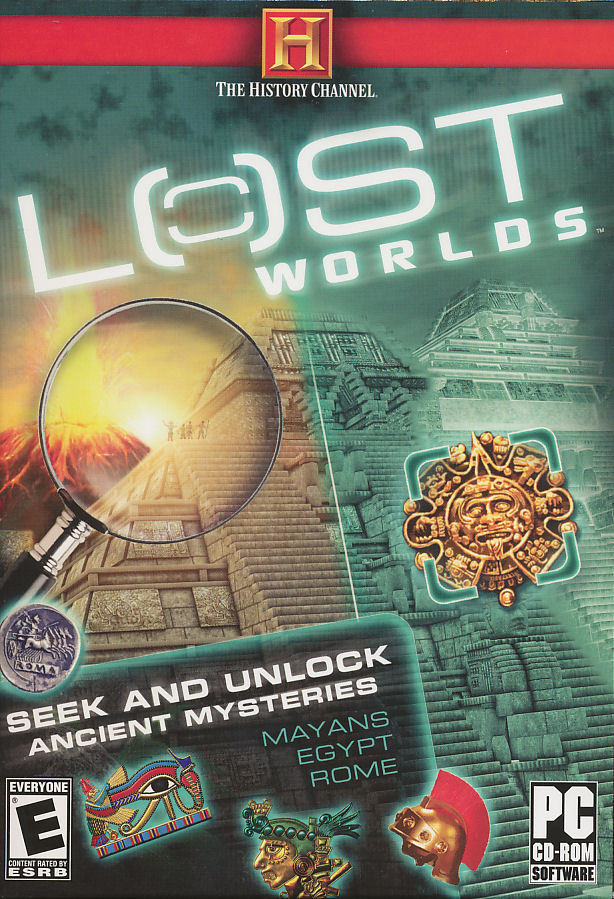 LOST WORLDS History Channel Puzzle PC Game NEW Vista/XP