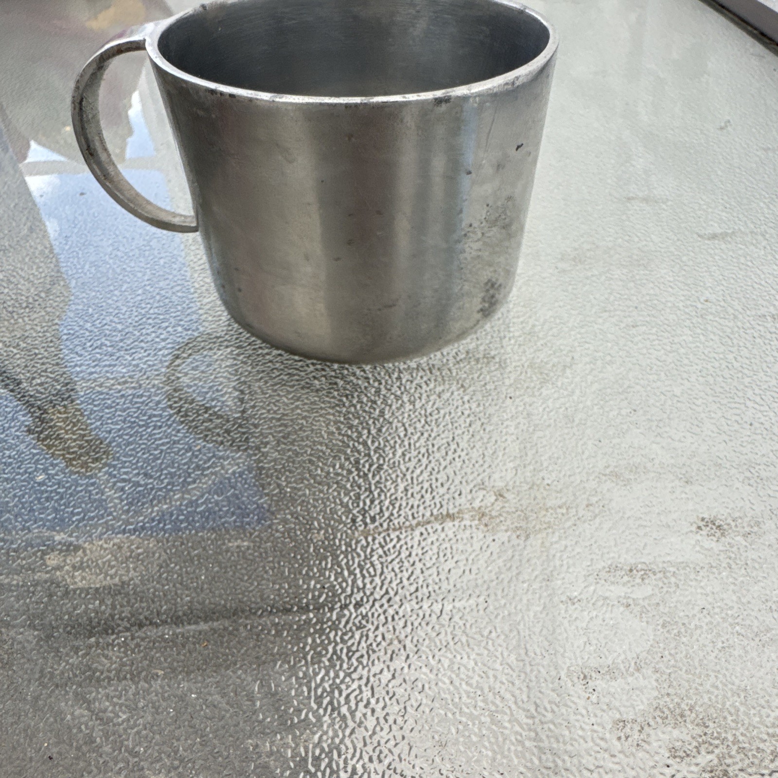 vintage Wagner Ware cast aluminum cup Dates To Early 1900’s